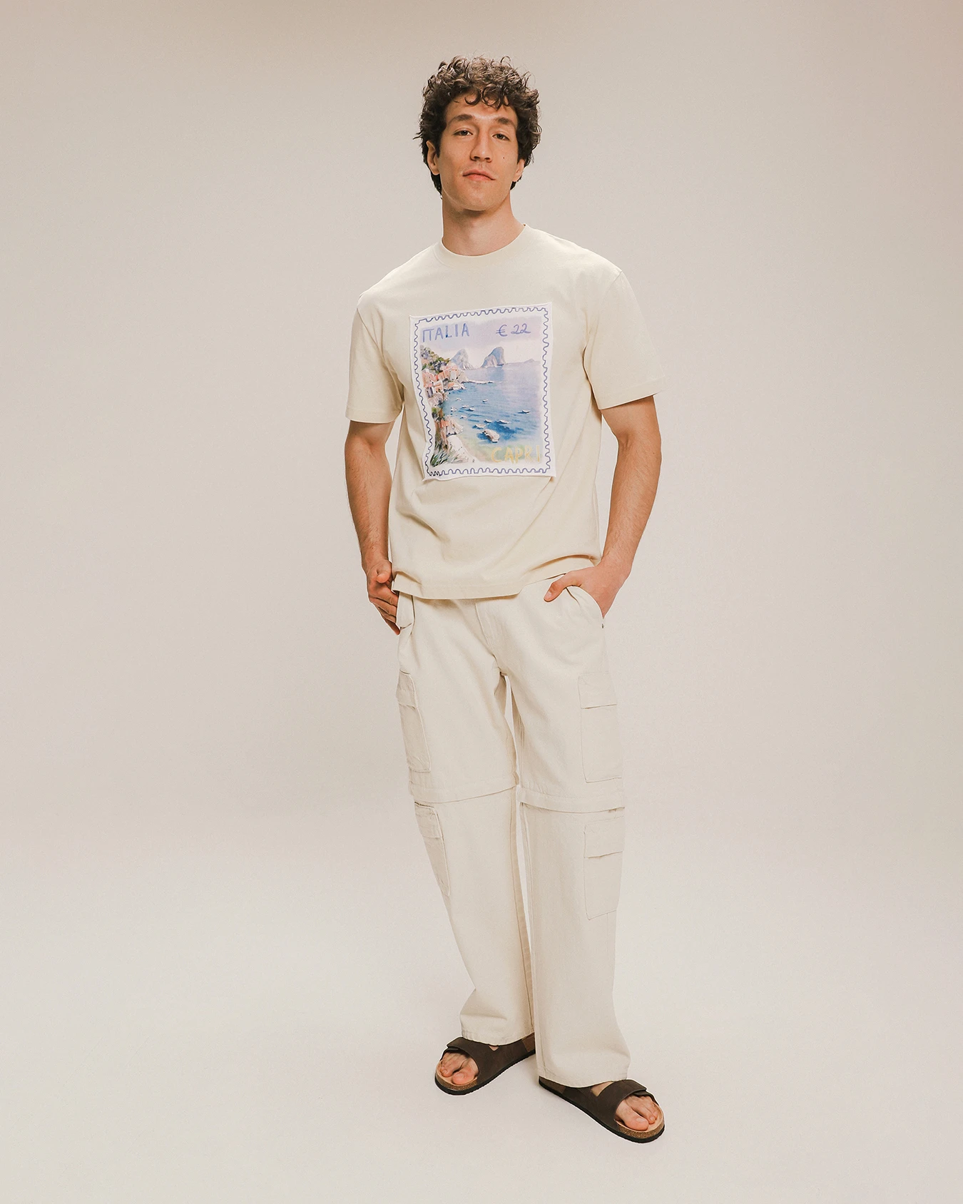 Jeans Bermuda Baggy Cargo