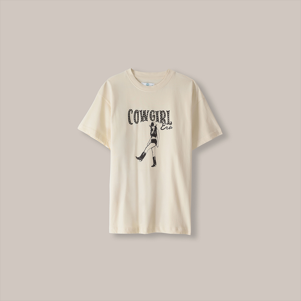 Playera Beige Estampada 6 Playera Beige Estampada