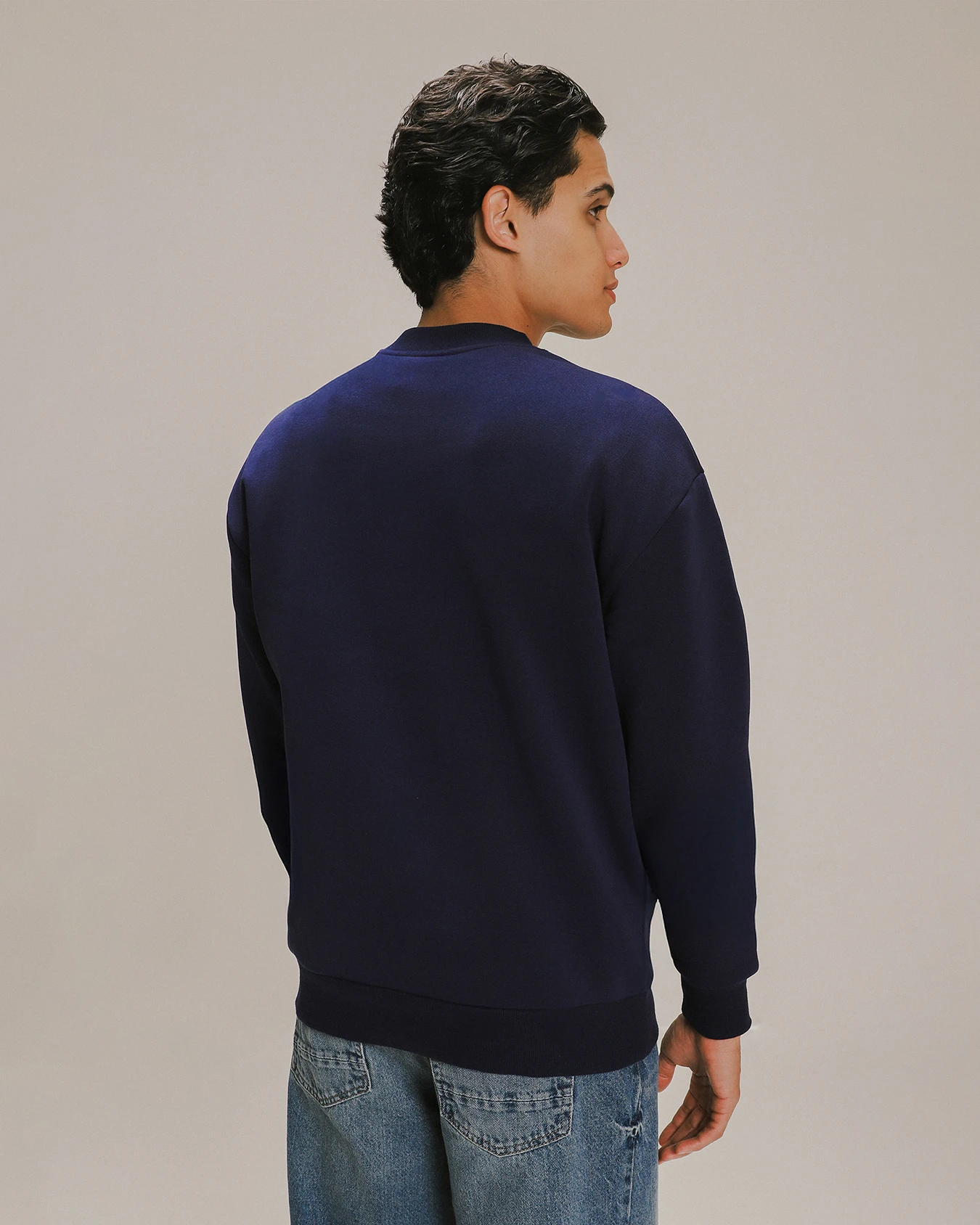 Sudadera Relaxed Azul 2 Sudadera Relaxed Azul