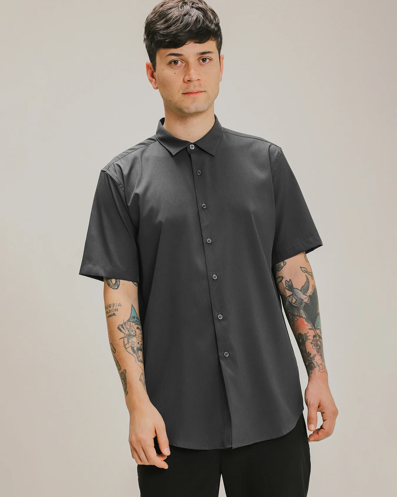 Camisa Fit Regular Verde 3 Camisa Fit Regular Verde