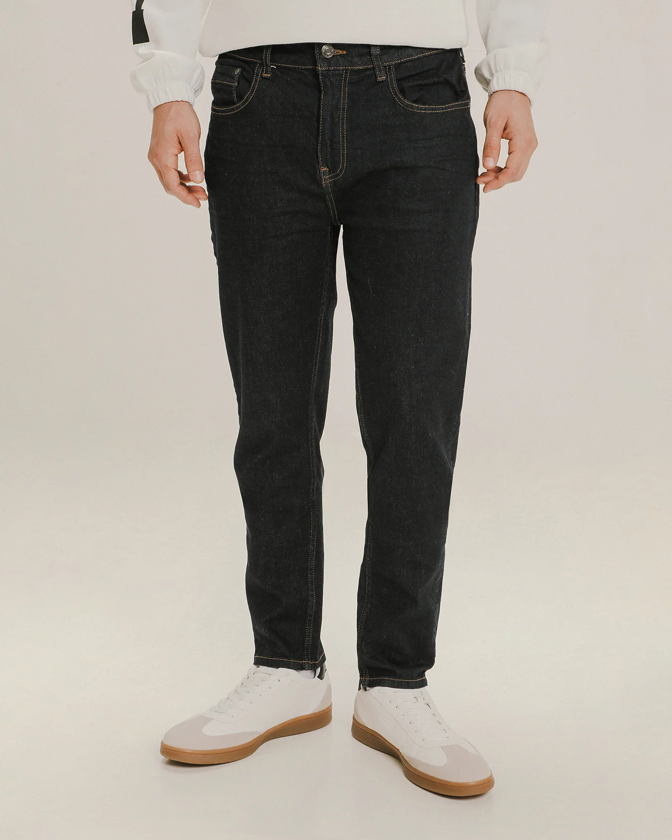 Jeans Carrot Azul Índigo