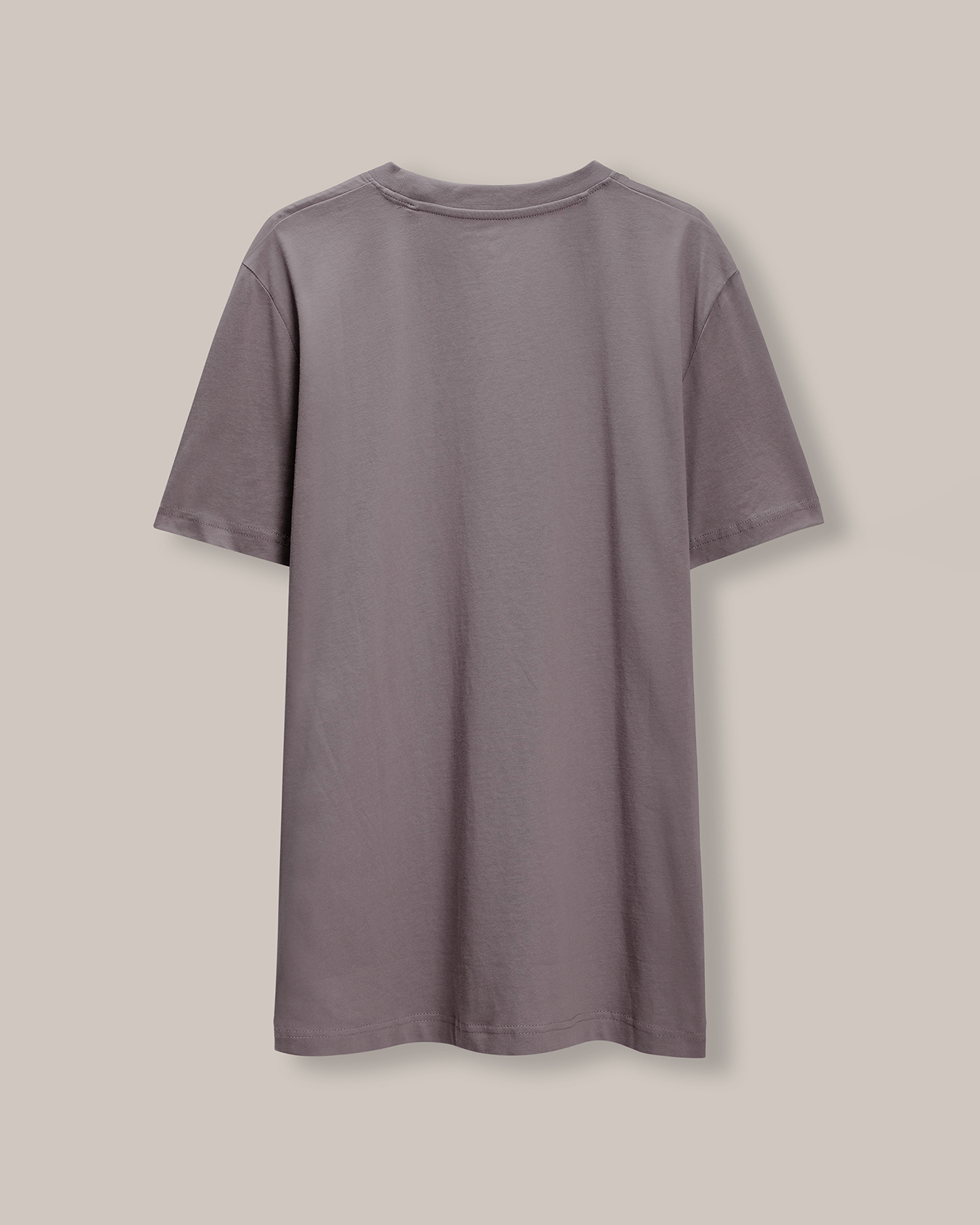 Playera Larga Slim Gris 2 Playera Larga Slim Gris