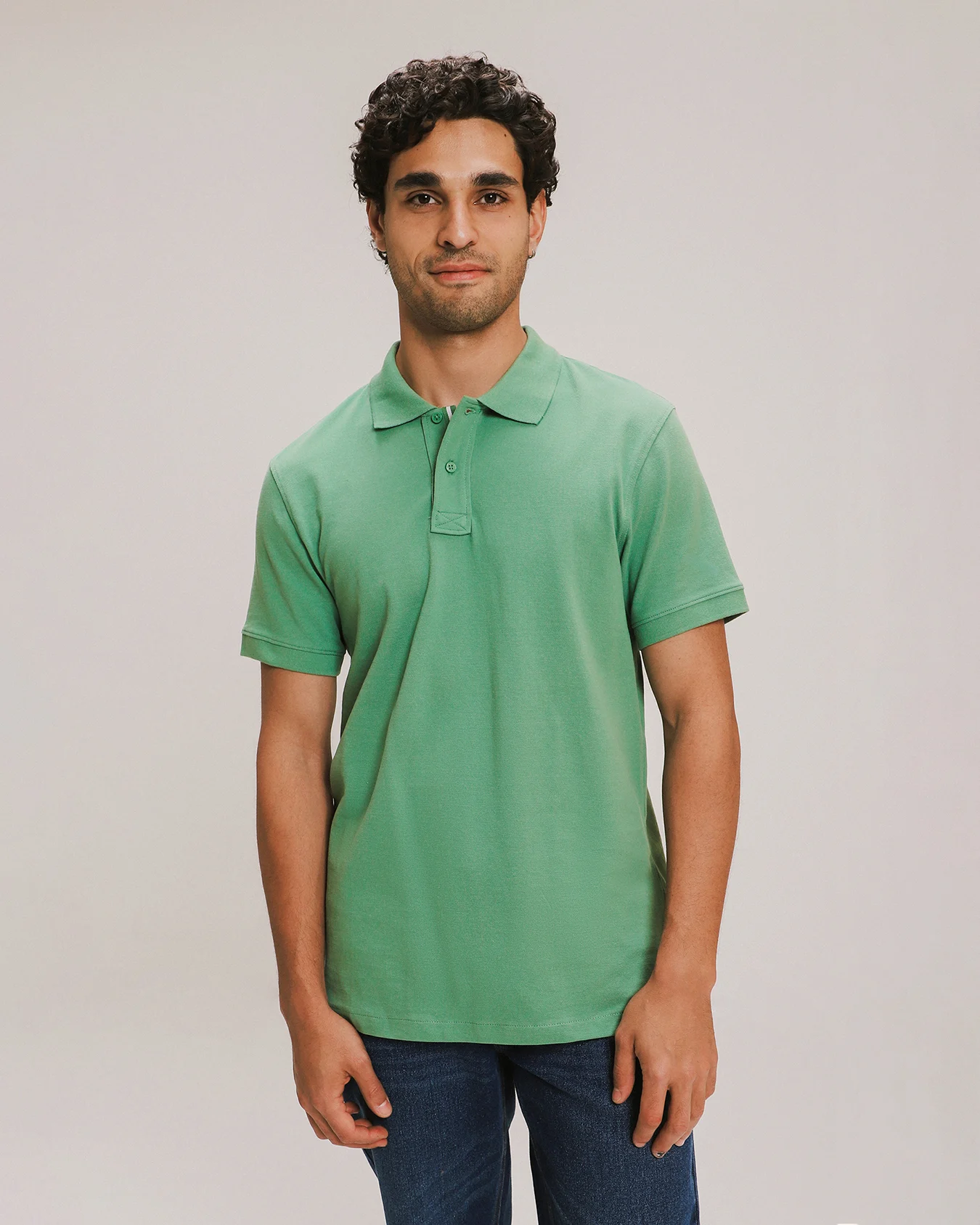 Polo Manga Corta Verde 1 Polo Manga Corta Verde