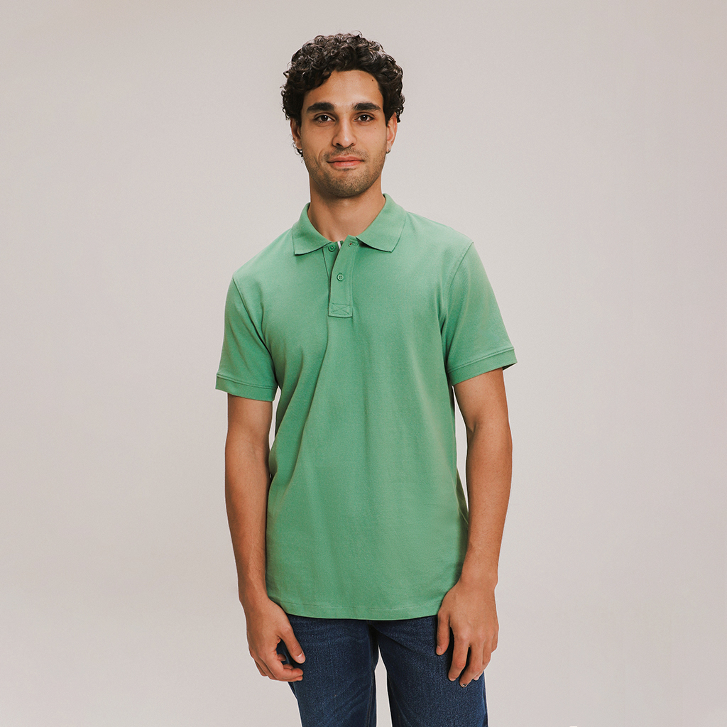 Polo Manga Corta Verde 5 Polo Manga Corta Verde
