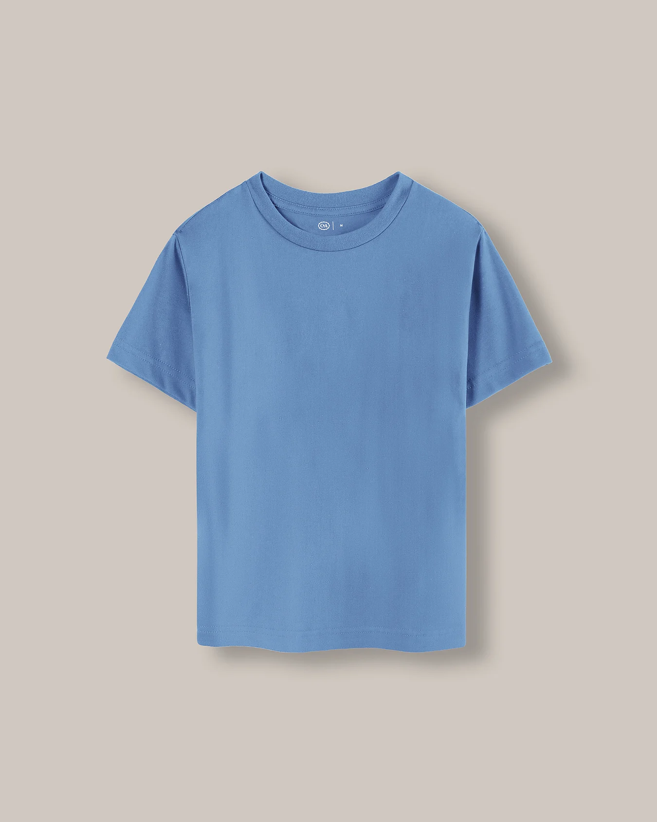 Playera Básica Oversize Azul