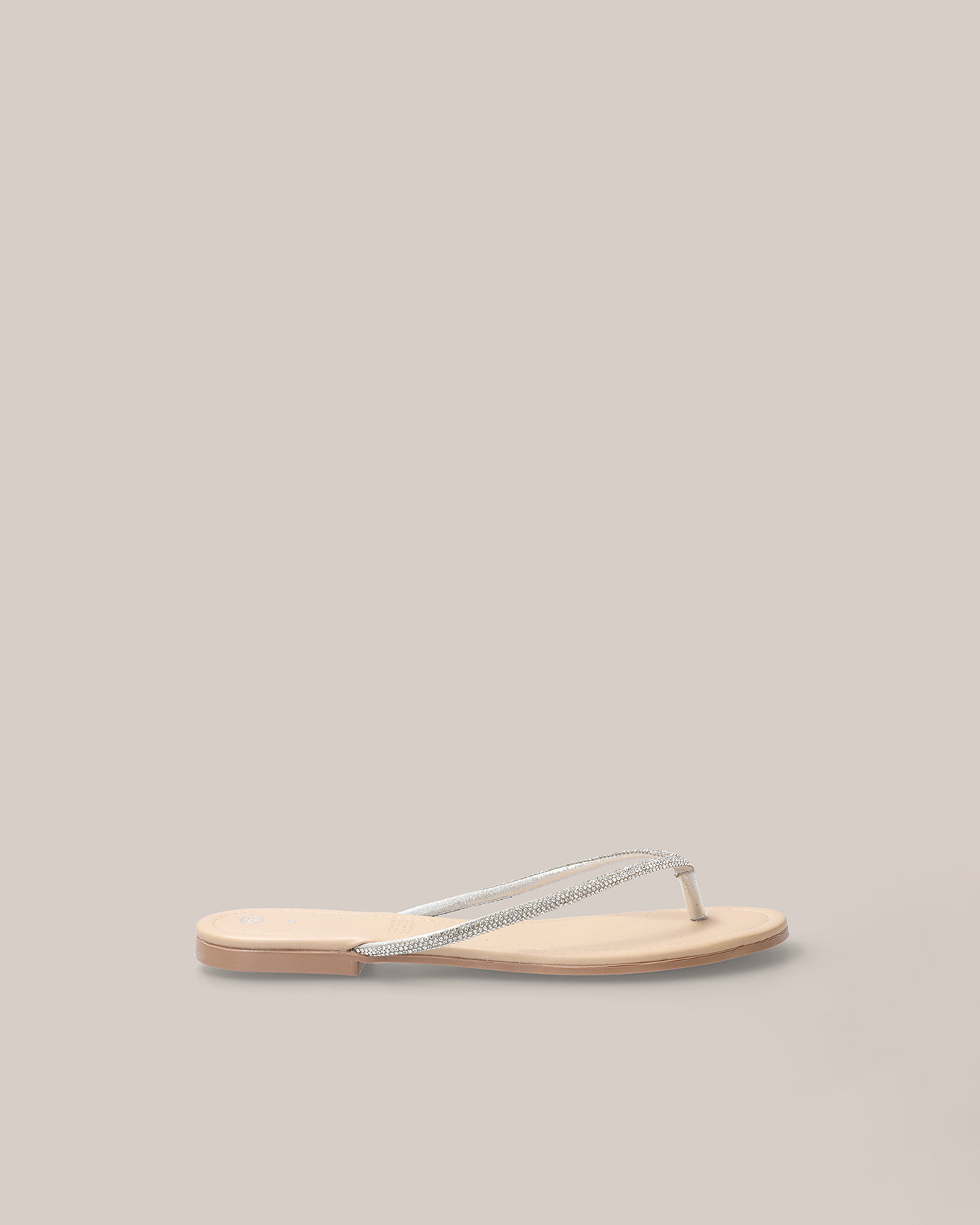 Sandalias Tiras Brillos