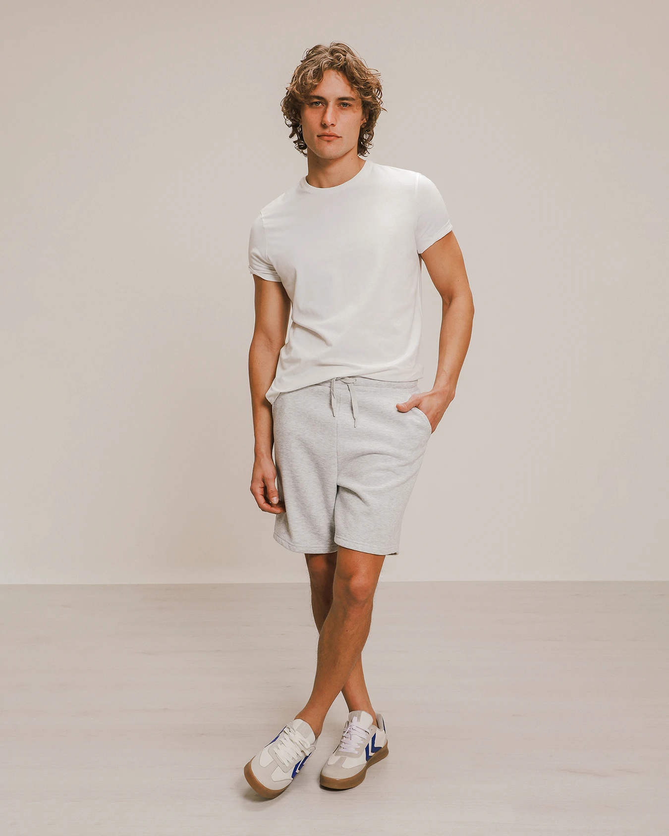 Short Básico Gris 2 Short Básico Gris