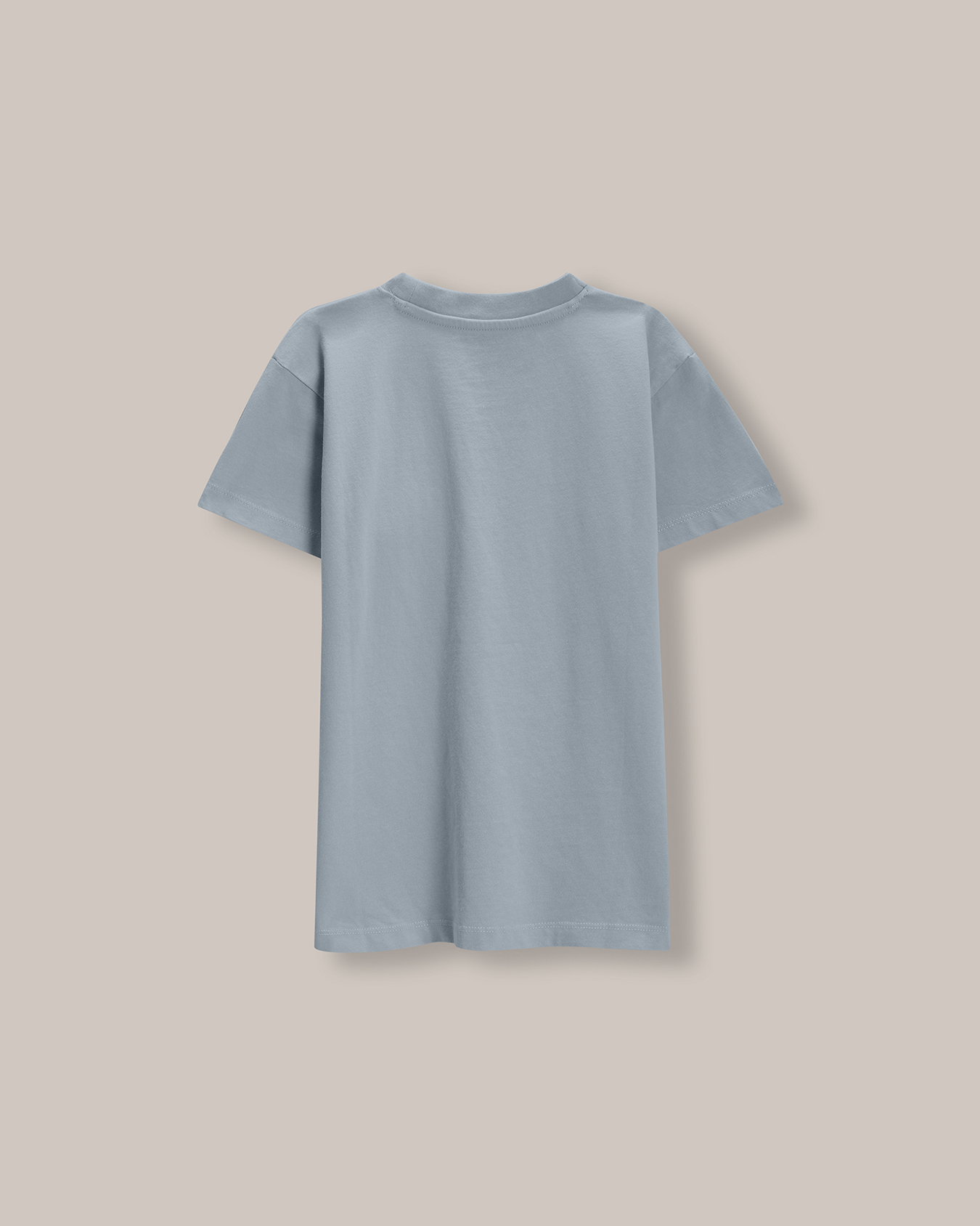Playera Azul Manga Corta 2 Playera Azul Manga Corta
