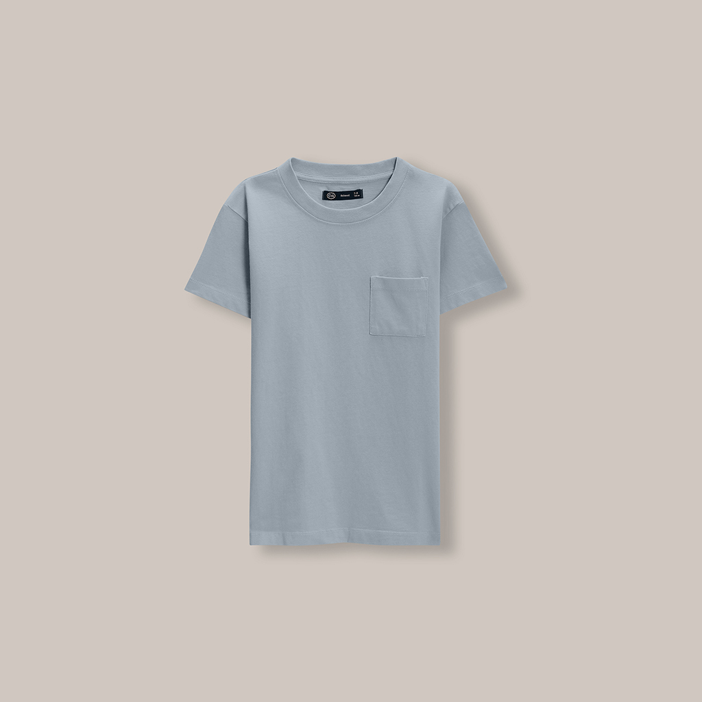 Playera Azul Manga Corta 4 Playera Azul Manga Corta