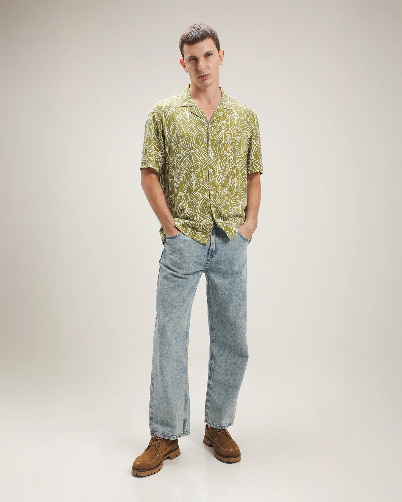 Jeans Baggy Azul Cielo