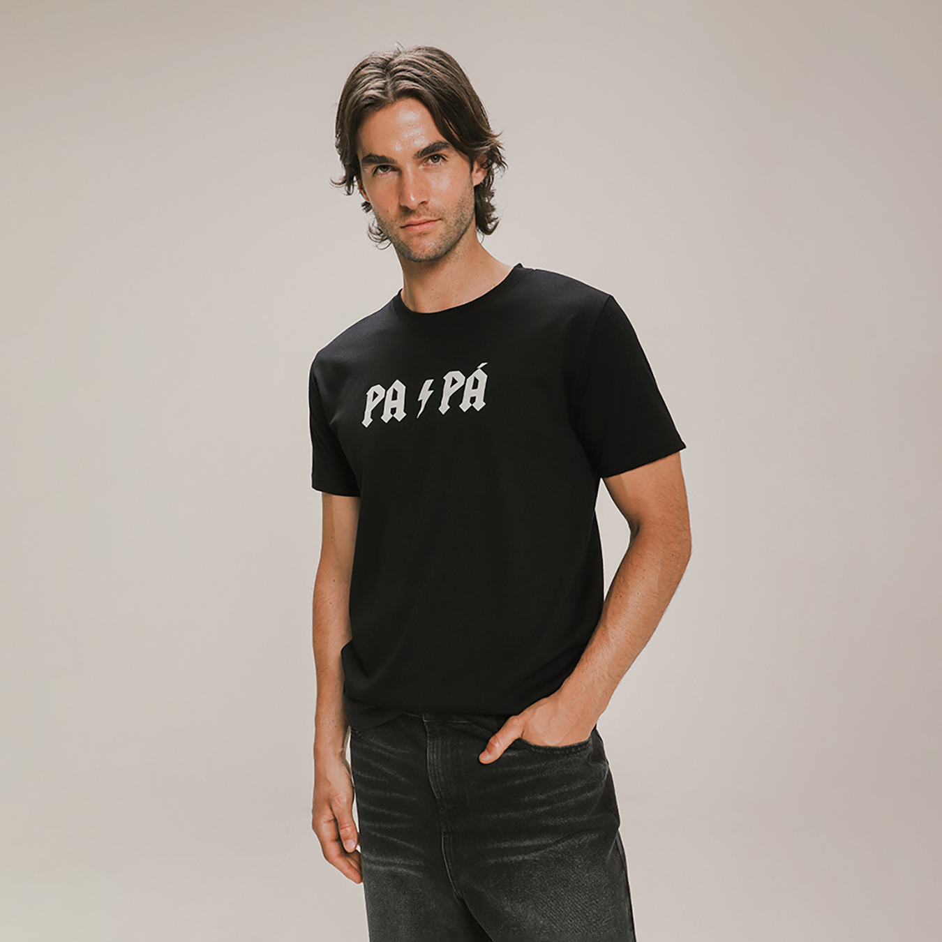 Playera Negra Con Diseño 6 Playera Negra Con Diseño