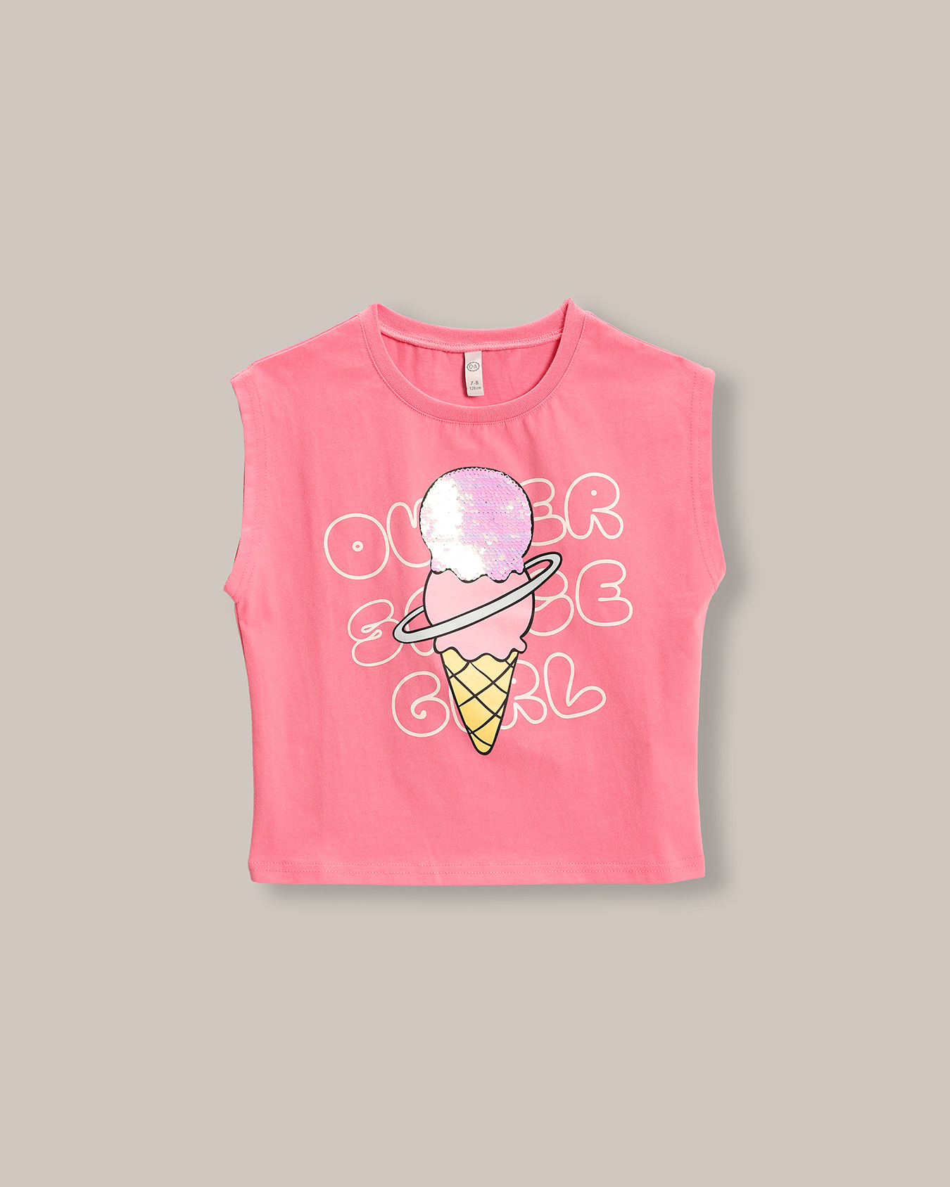 Playera Sin Mangas Lentejuelas 5 Playera Sin Mangas Lentejuelas