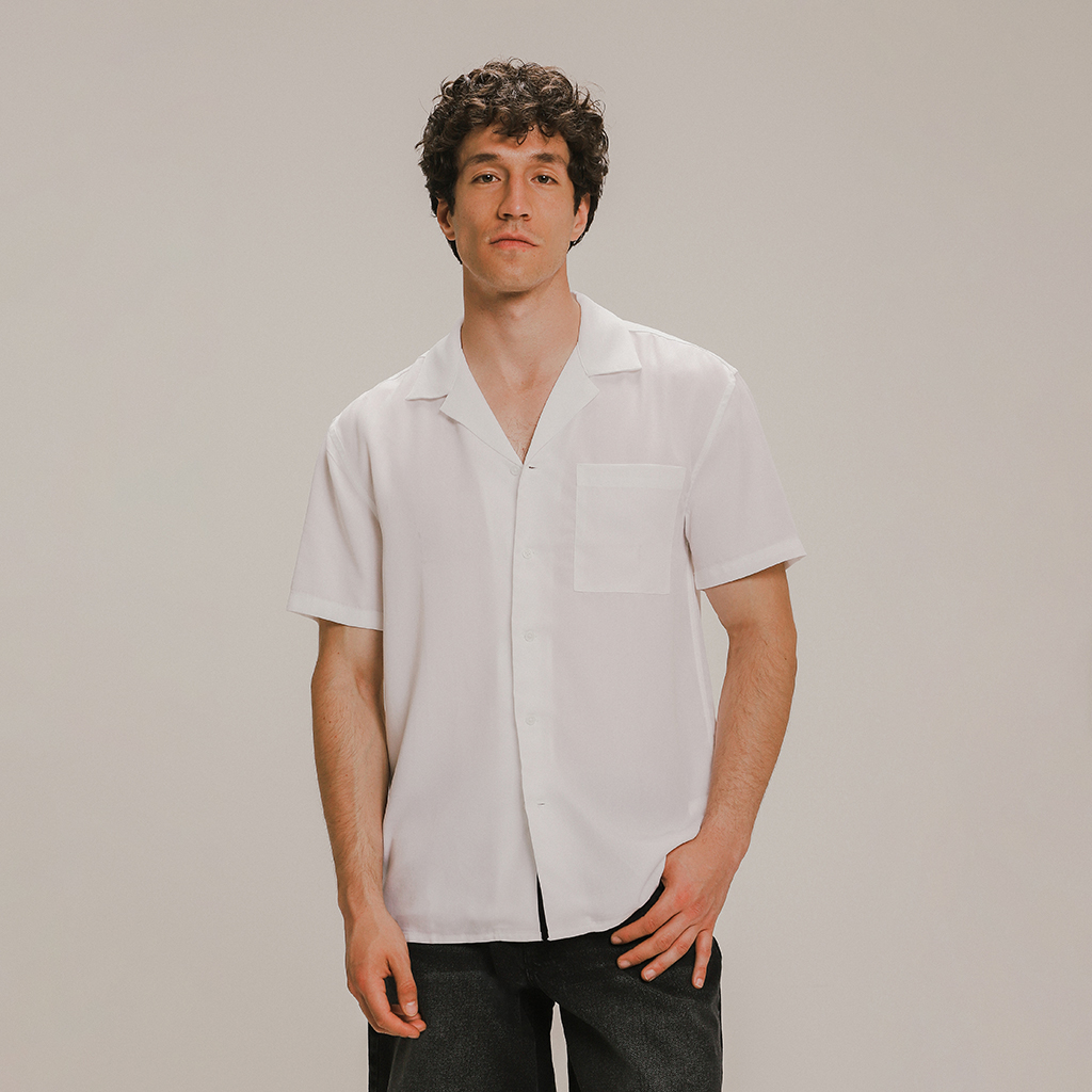 Camisa Fit Regular Blanca 6 Camisa Fit Regular Blanca