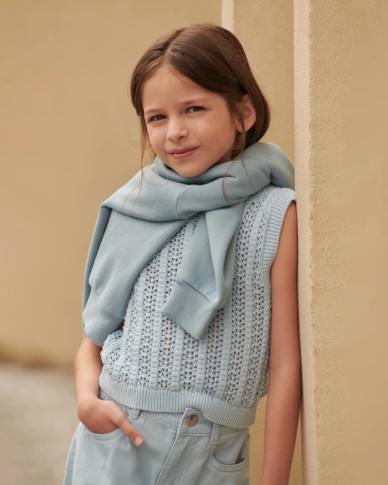 Chaleco Tejido Crochet
