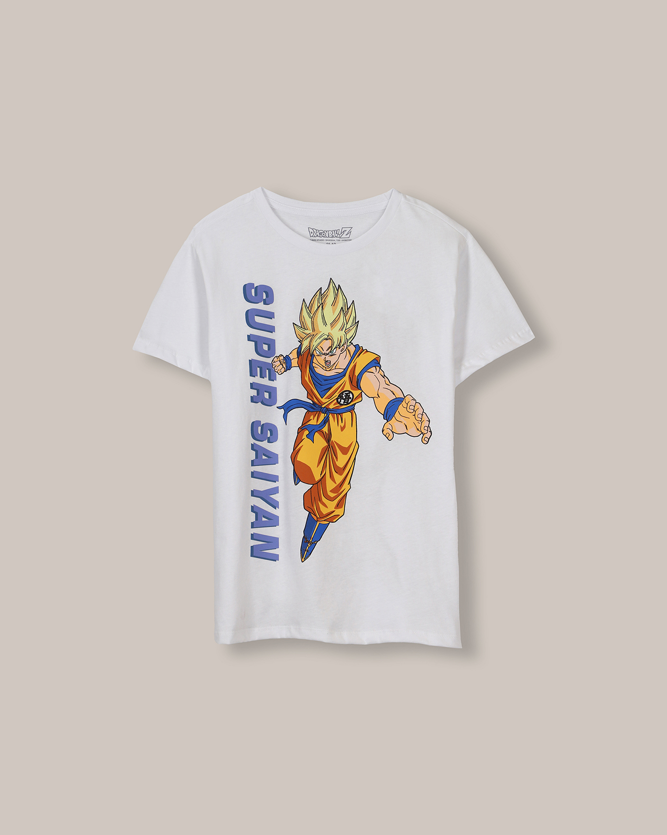 Playera Blanca Goku & Freezer