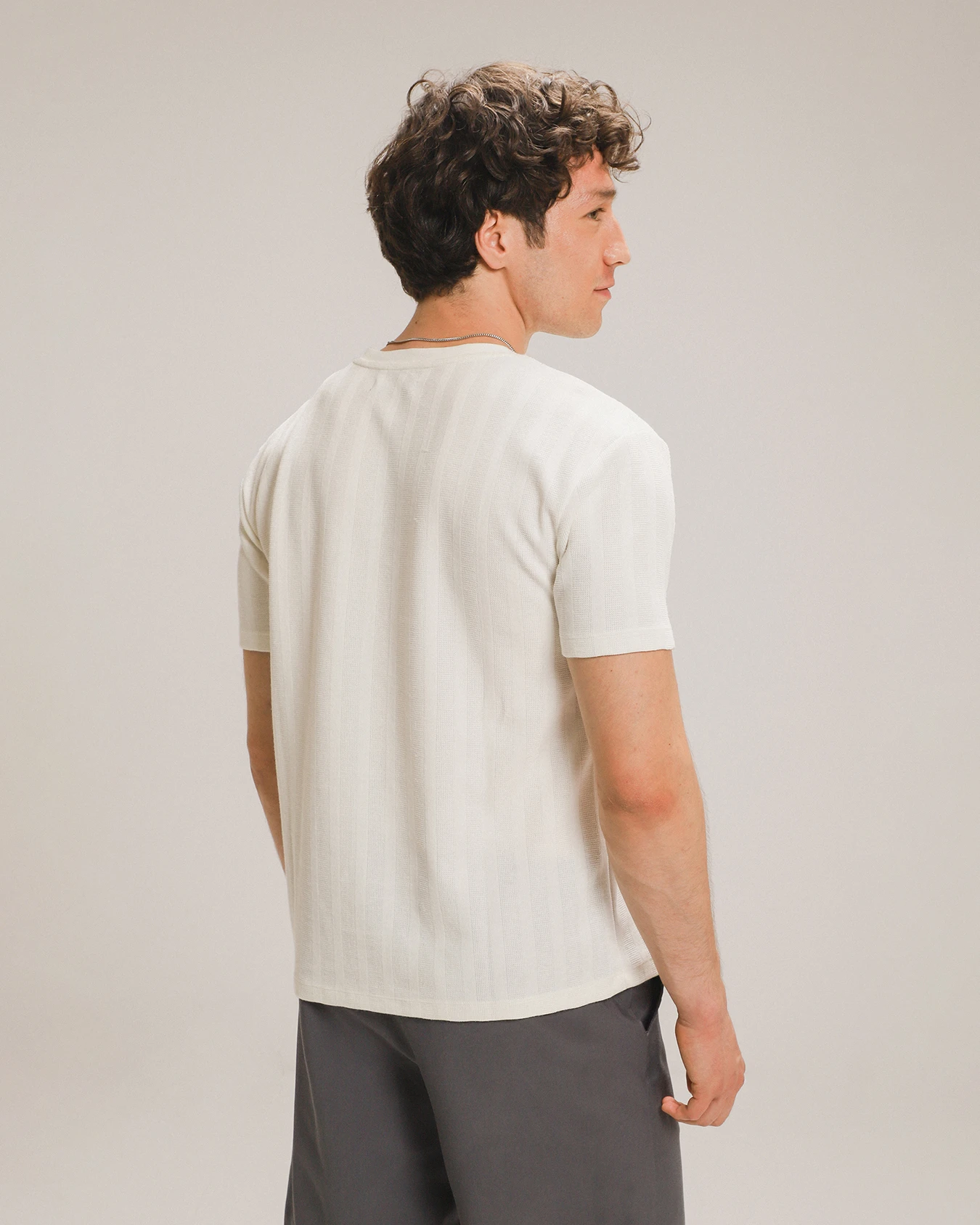 Playera Fit Relax Blanca 3 Playera Fit Relax Blanca