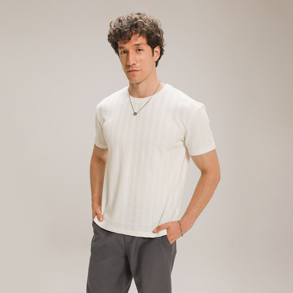 Playera Fit Relax Blanca 5 Playera Fit Relax Blanca