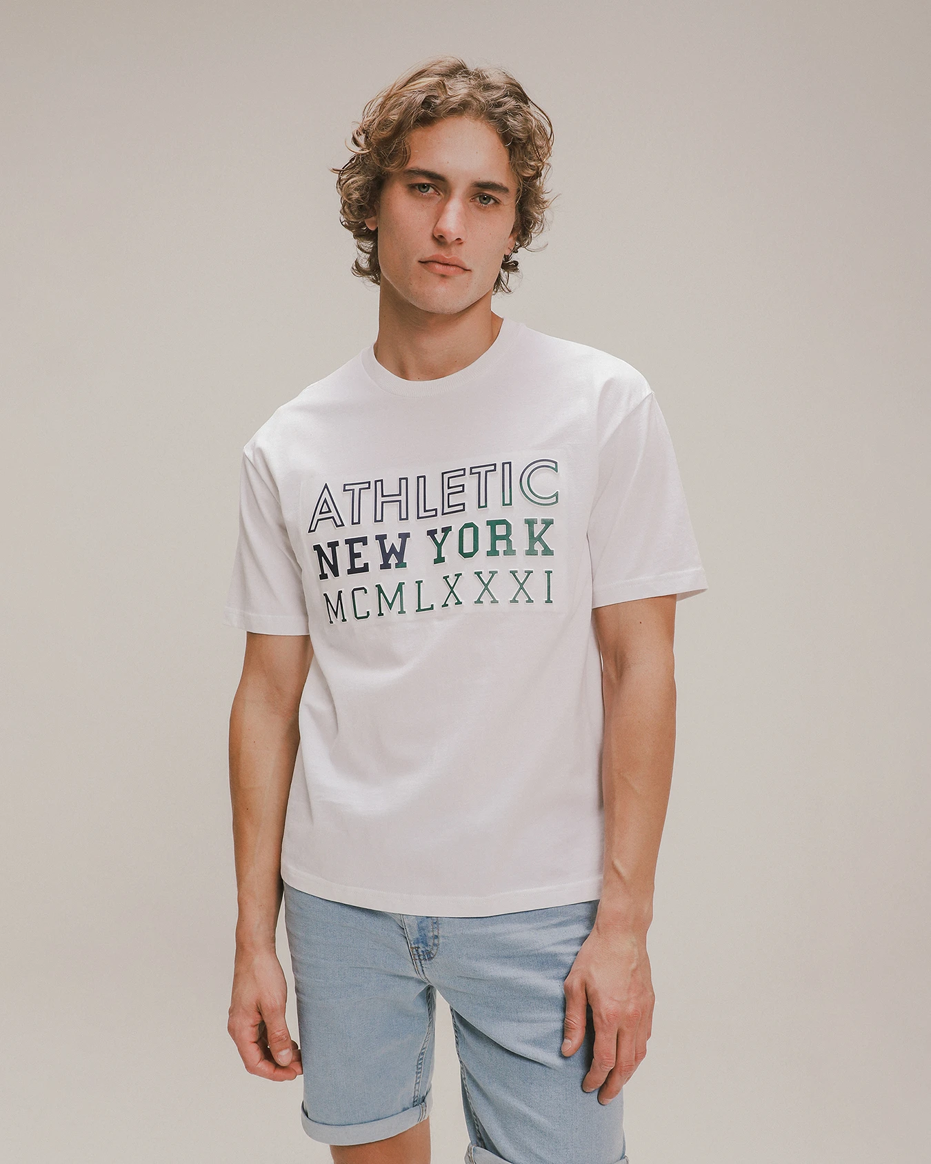 Playera Relaxed Estampada 1 Playera Relaxed Estampada