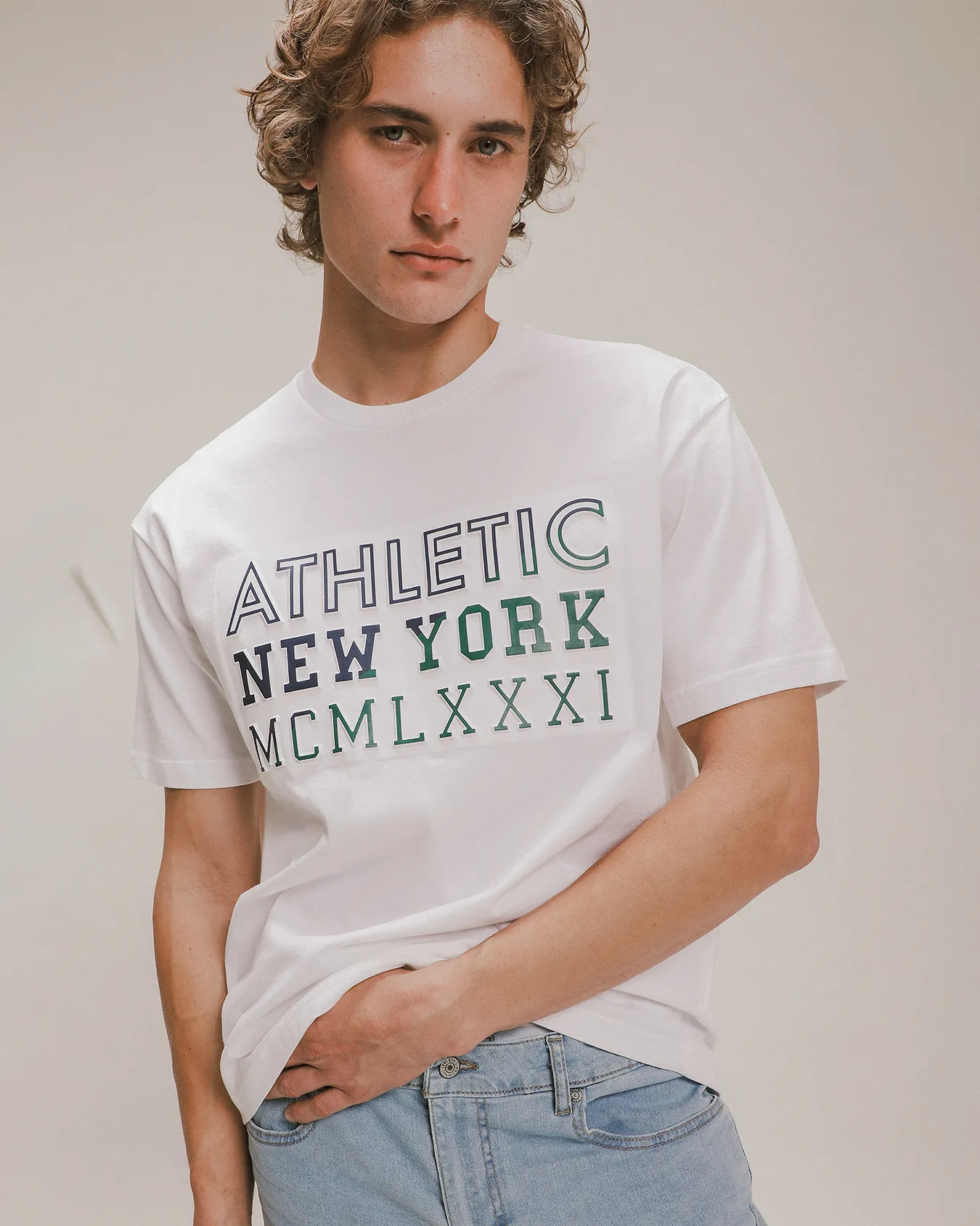 Playera Relaxed Estampada 3 Playera Relaxed Estampada