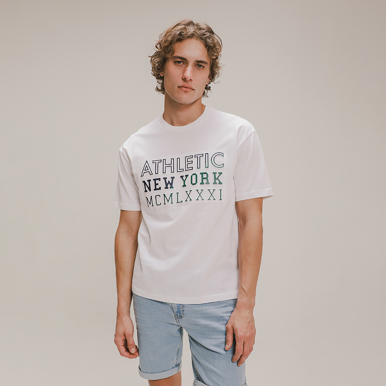 Playera Relaxed Estampada 6 Playera Relaxed Estampada