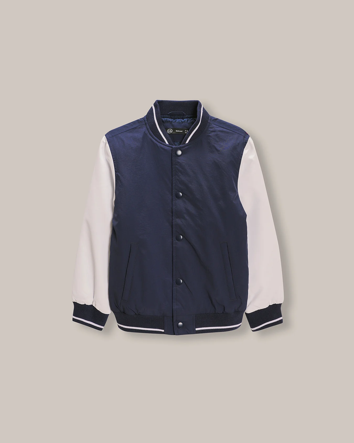 Chamarra Bomber Azul Marino 1 Chamarra Bomber Azul Marino