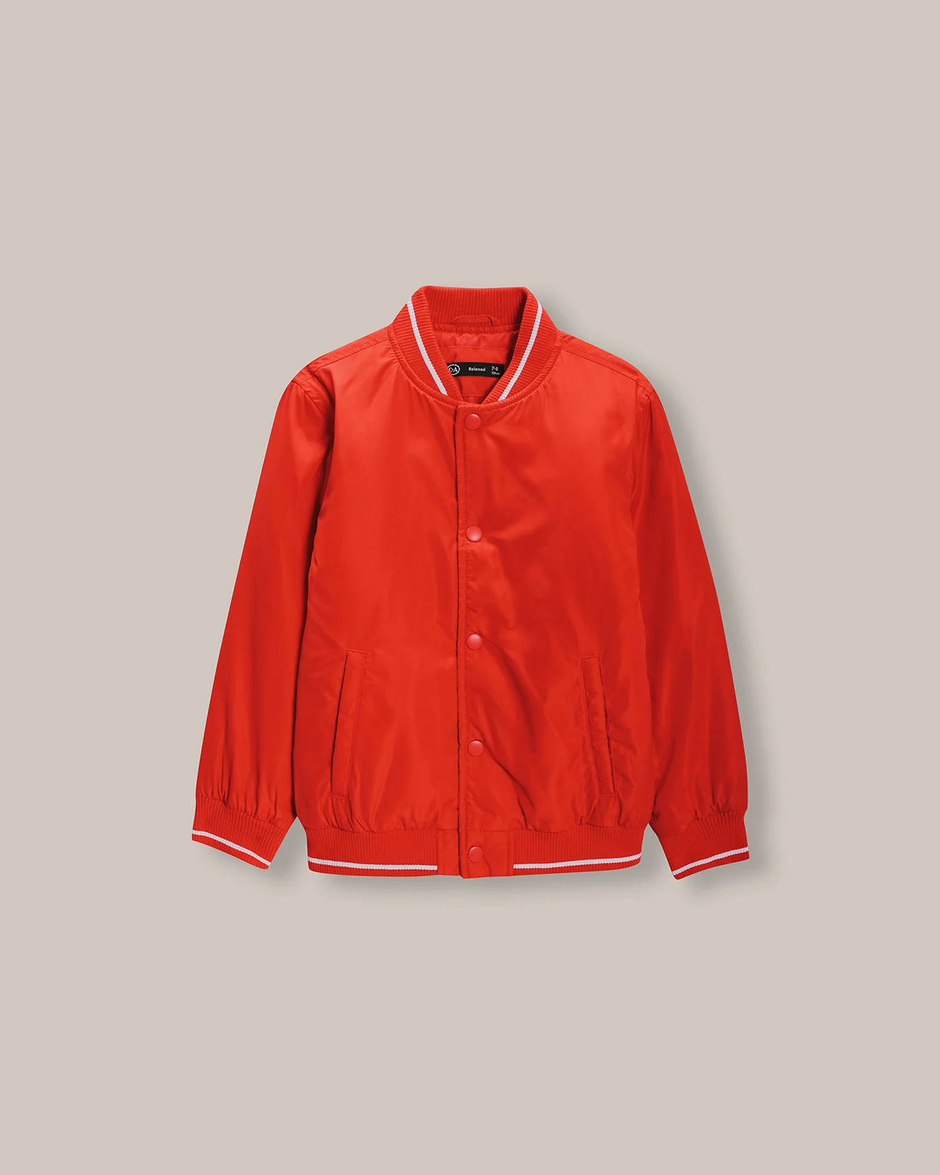 Chamarra Bomber Roja 1 Chamarra Bomber Roja