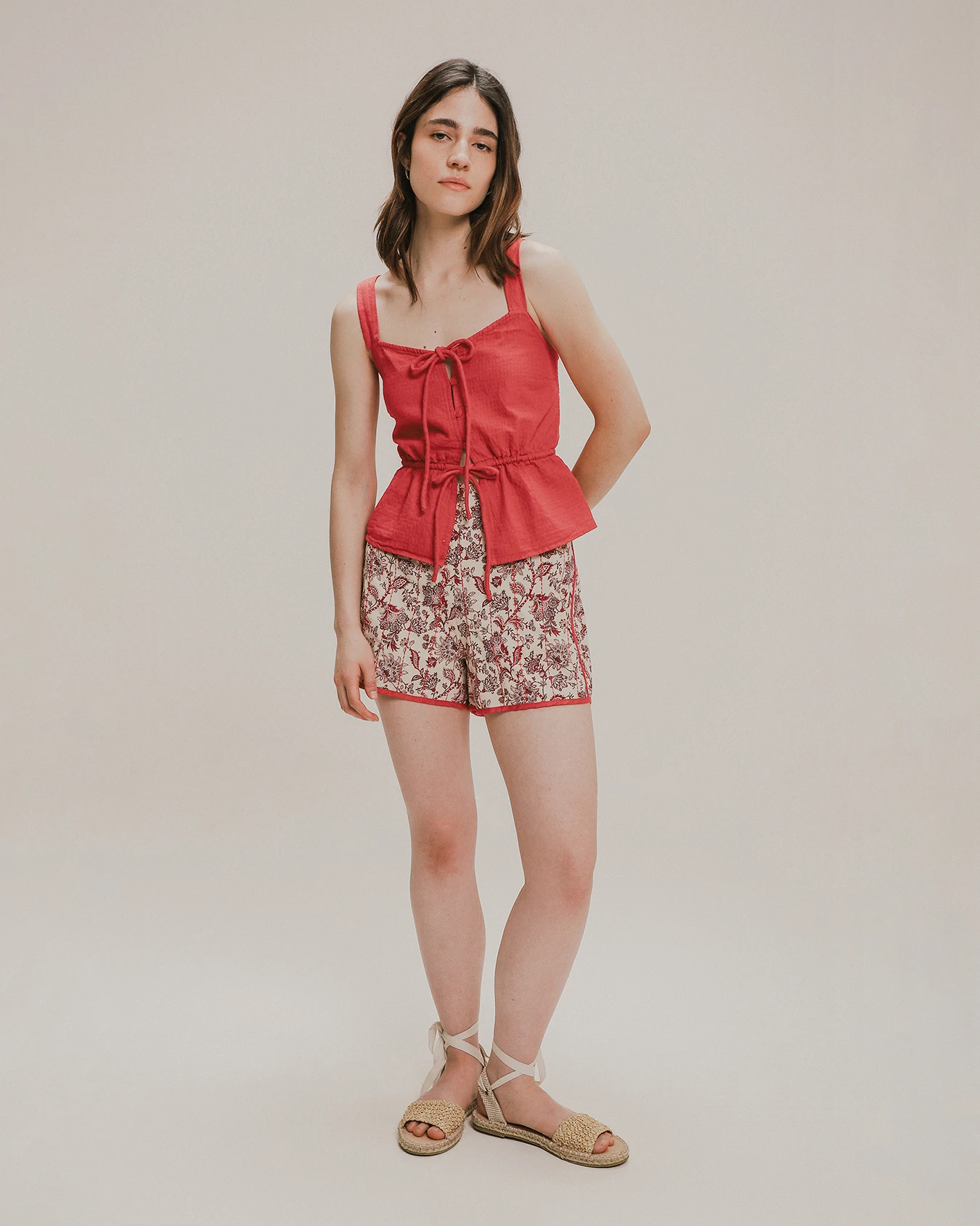 Blusa Tirantes Roja 2 Blusa Tirantes Roja