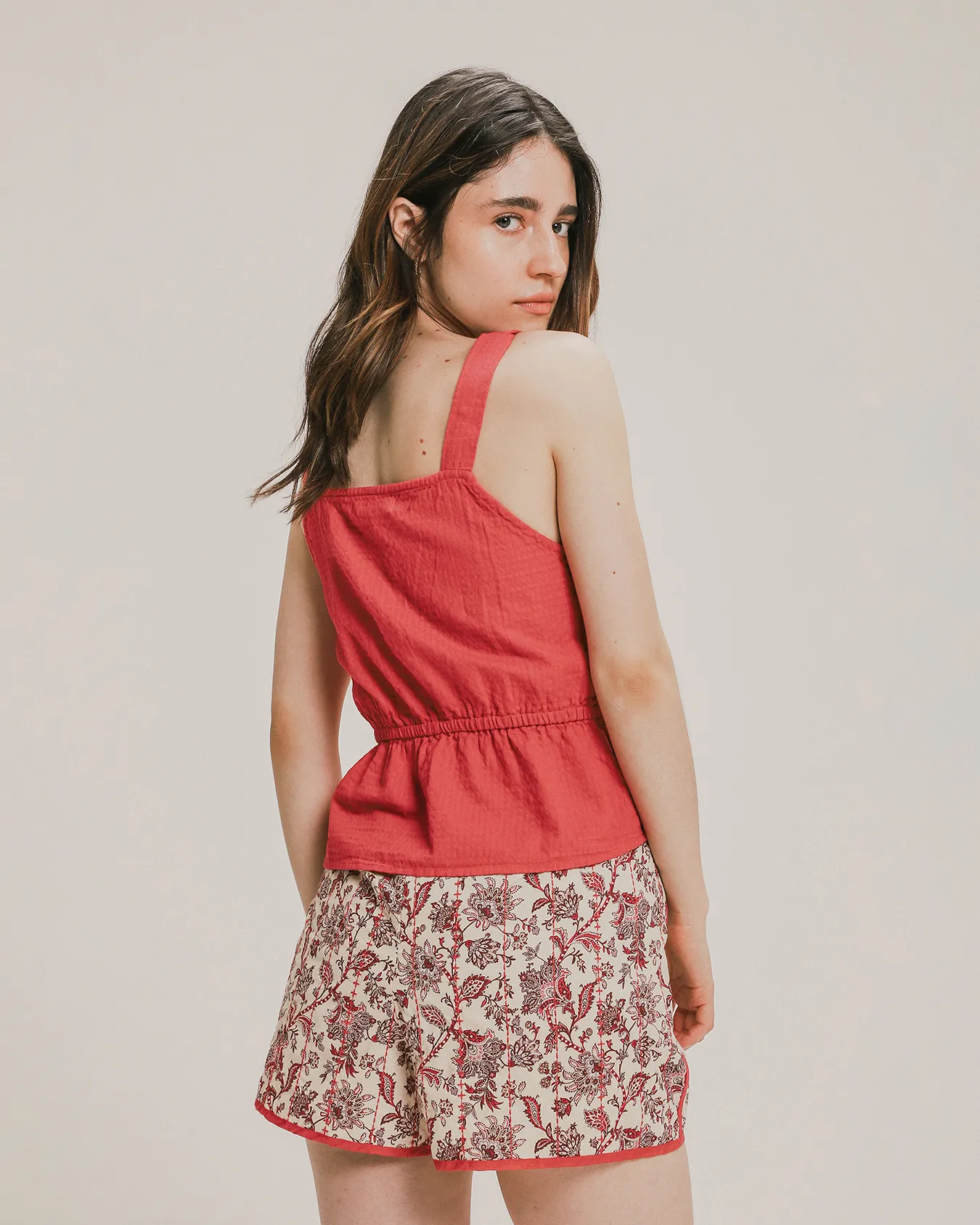 Blusa Tirantes Roja 3 Blusa Tirantes Roja
