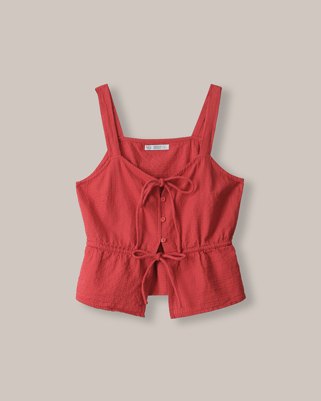 Blusa Tirantes Roja 5 Blusa Tirantes Roja