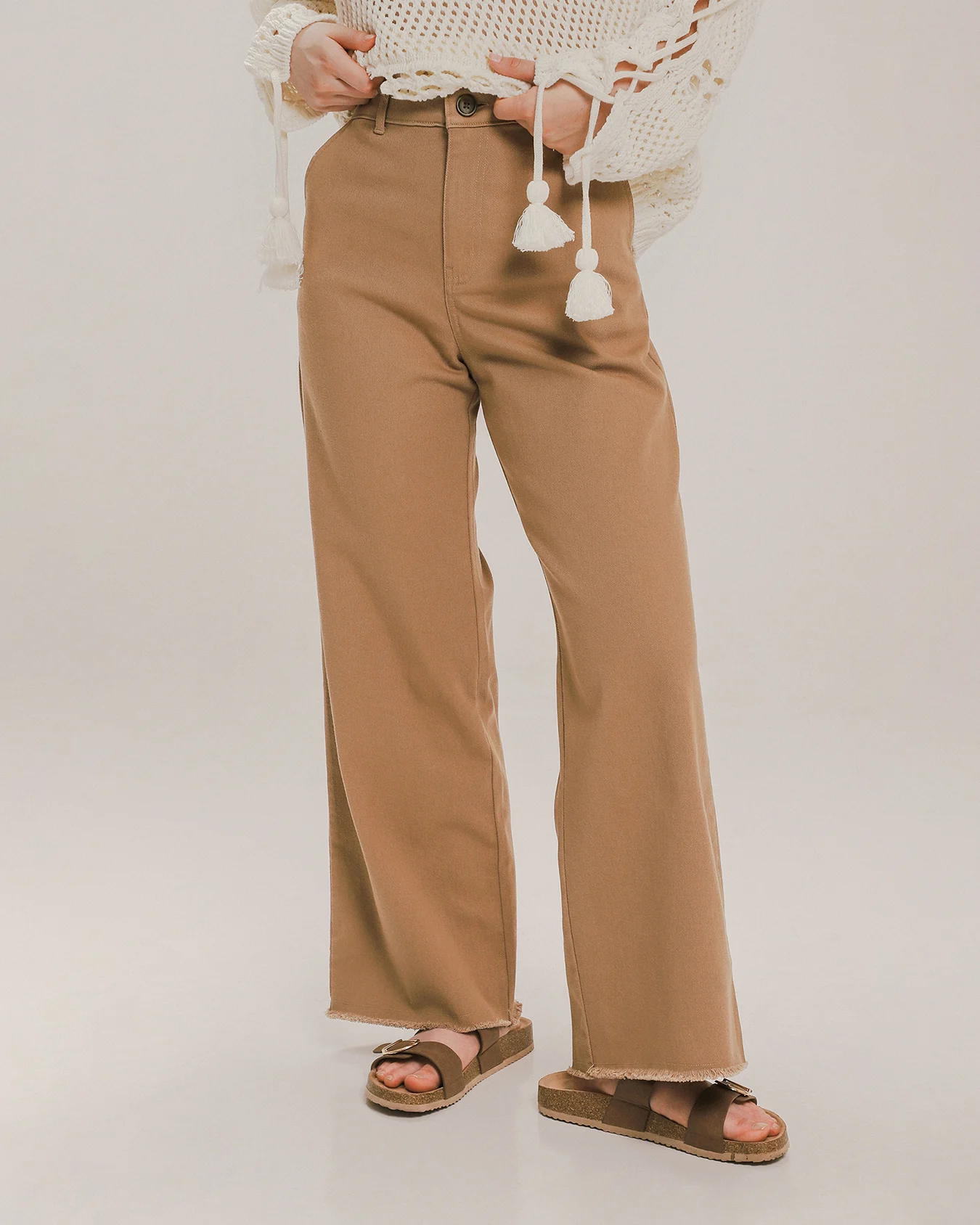 Pantalón Straight Cropped 1 Pantalón Straight Cropped