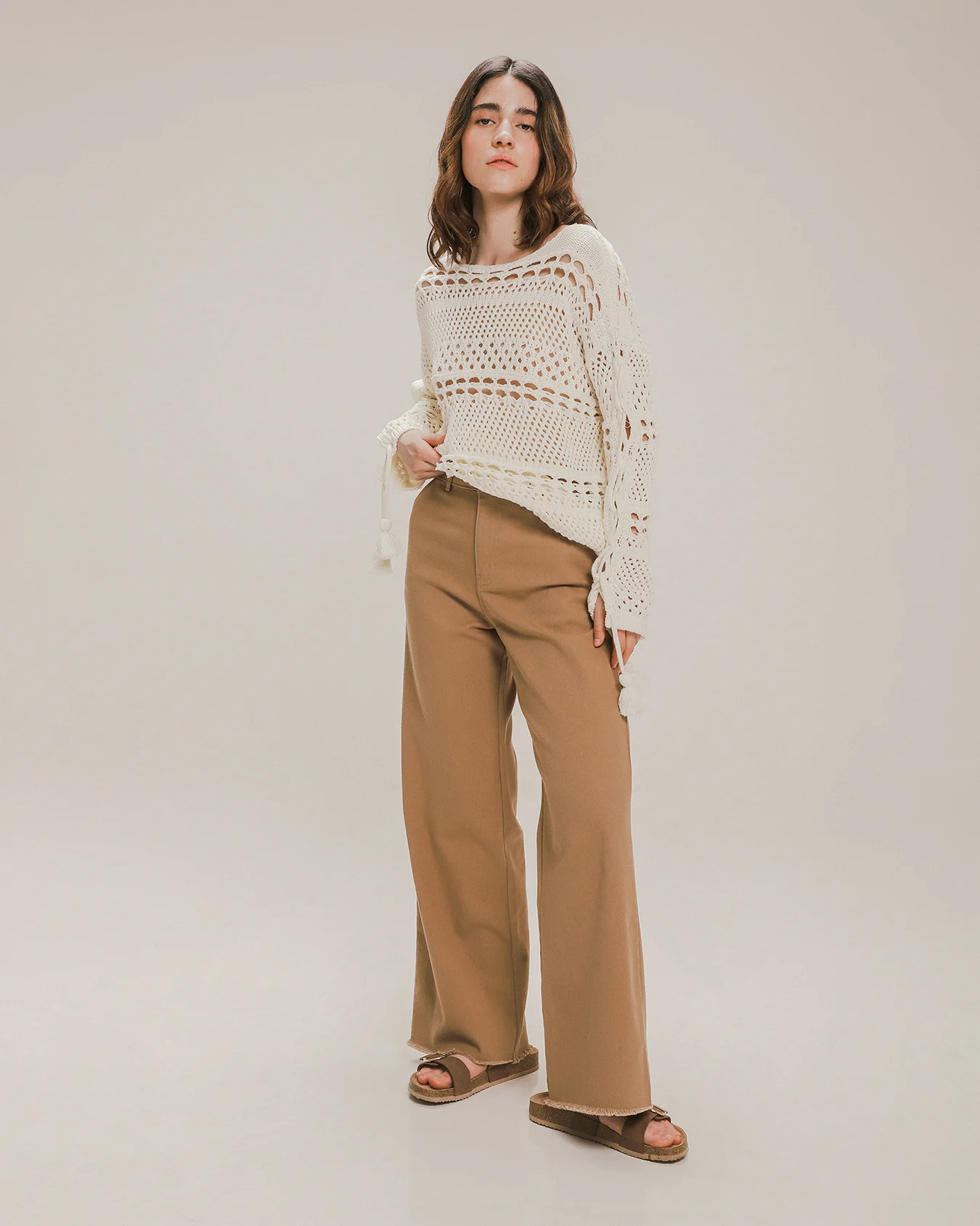 Pantalón Straight Cropped 2 Pantalón Straight Cropped