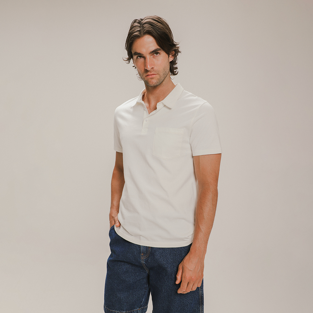 Polo Blanca Fit Slim Bolsa 6 Polo Blanca Fit Slim Bolsa