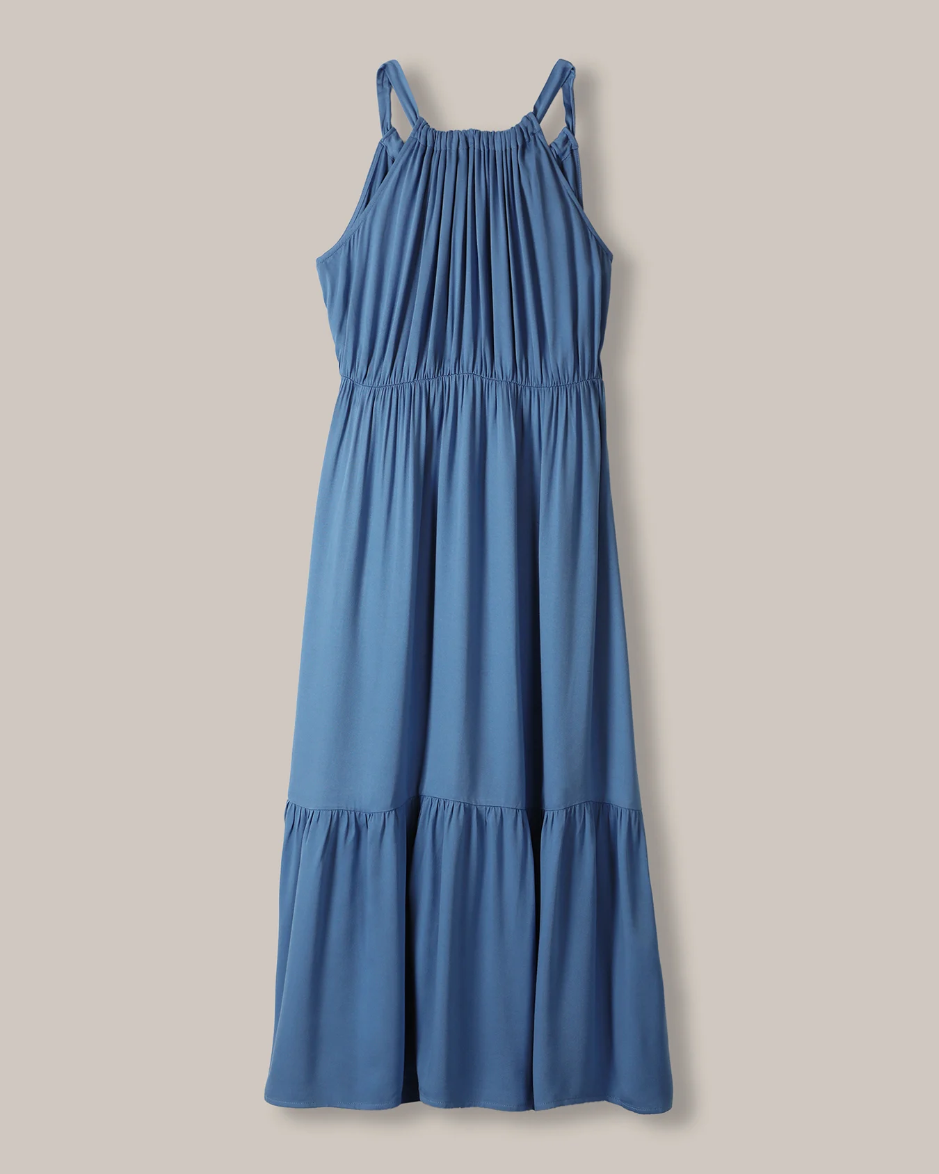 Vestido Halter Con Cinturón 5 Vestido Halter Con Cinturón