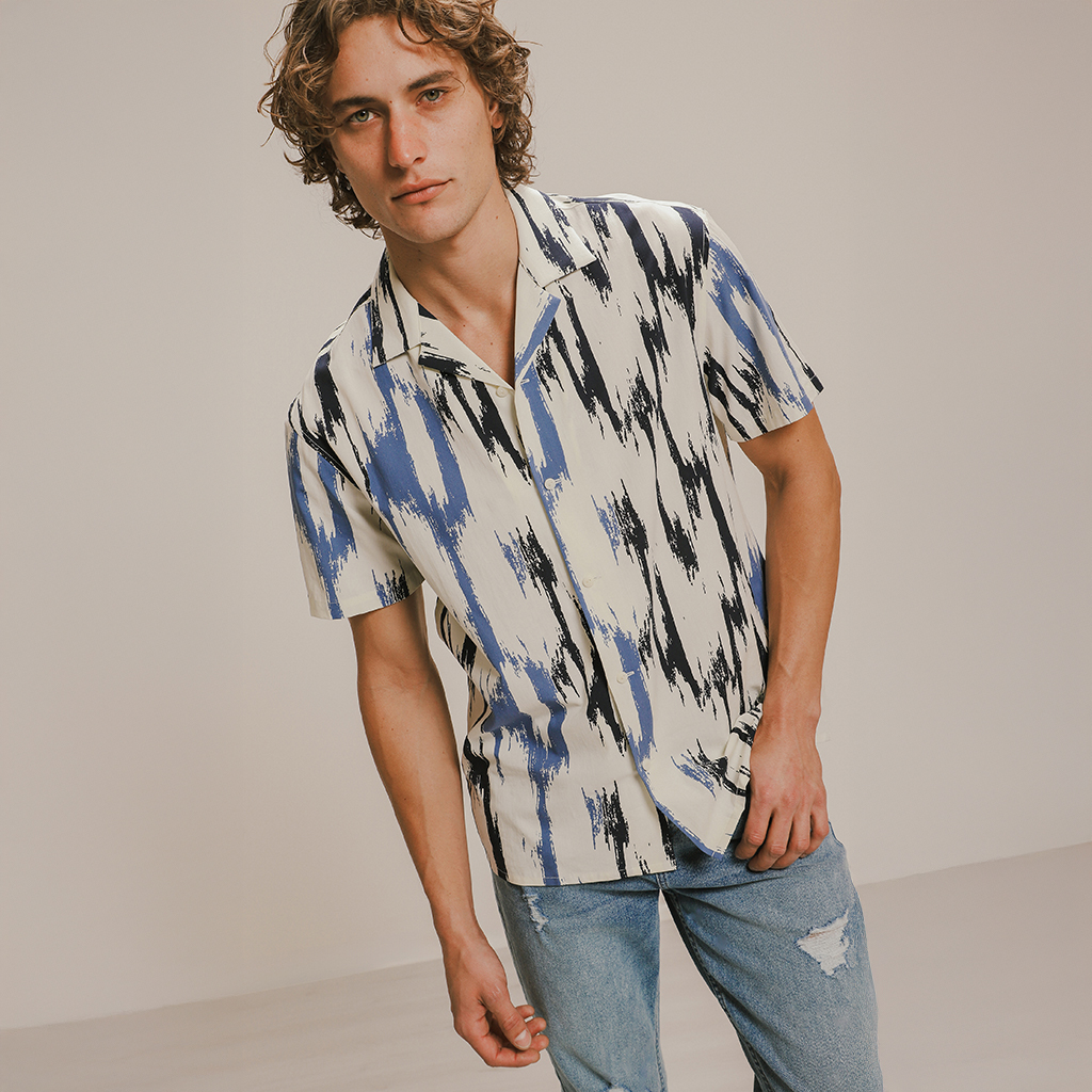 Camisa Estampada Fit Regular 4 Camisa Estampada Fit Regular