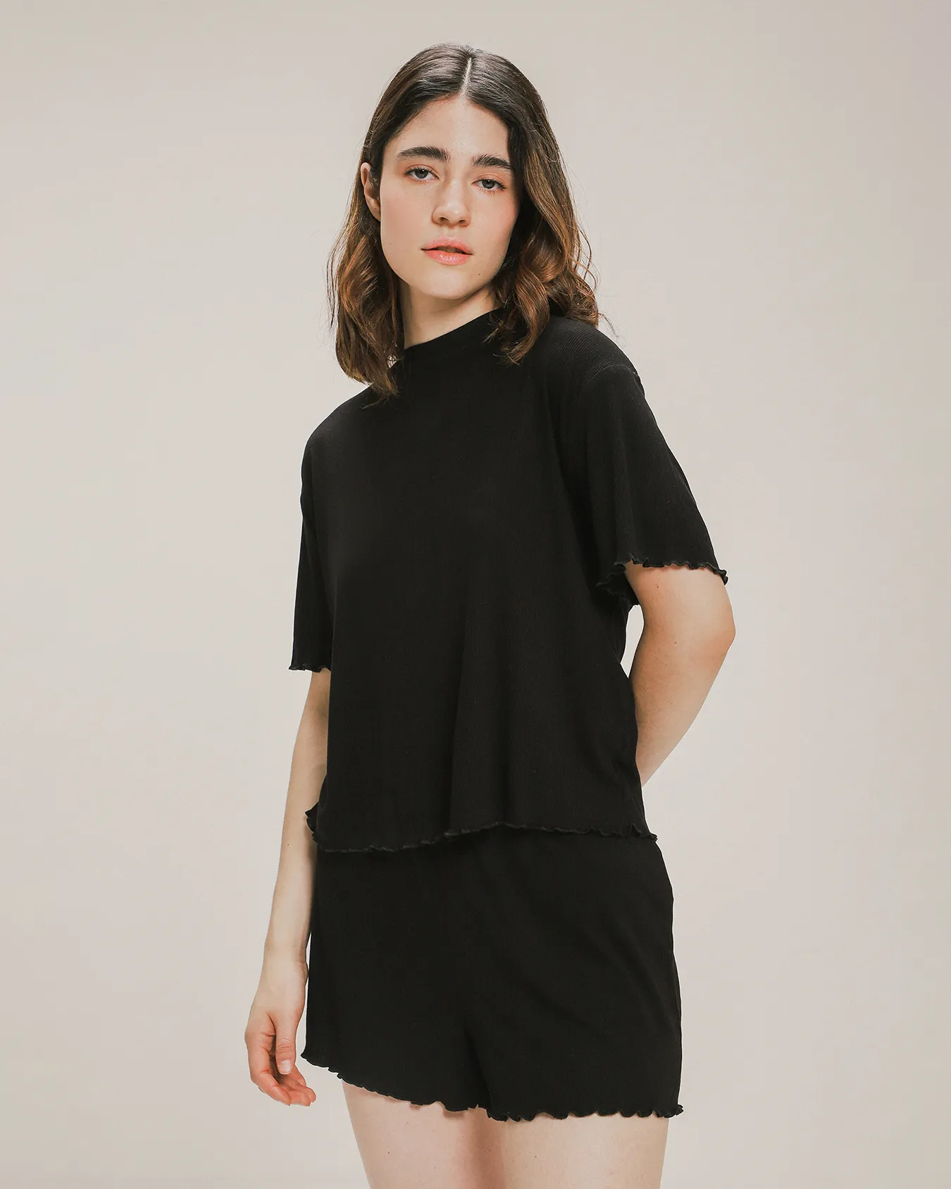 Conjunto Pijama Tejido Rib