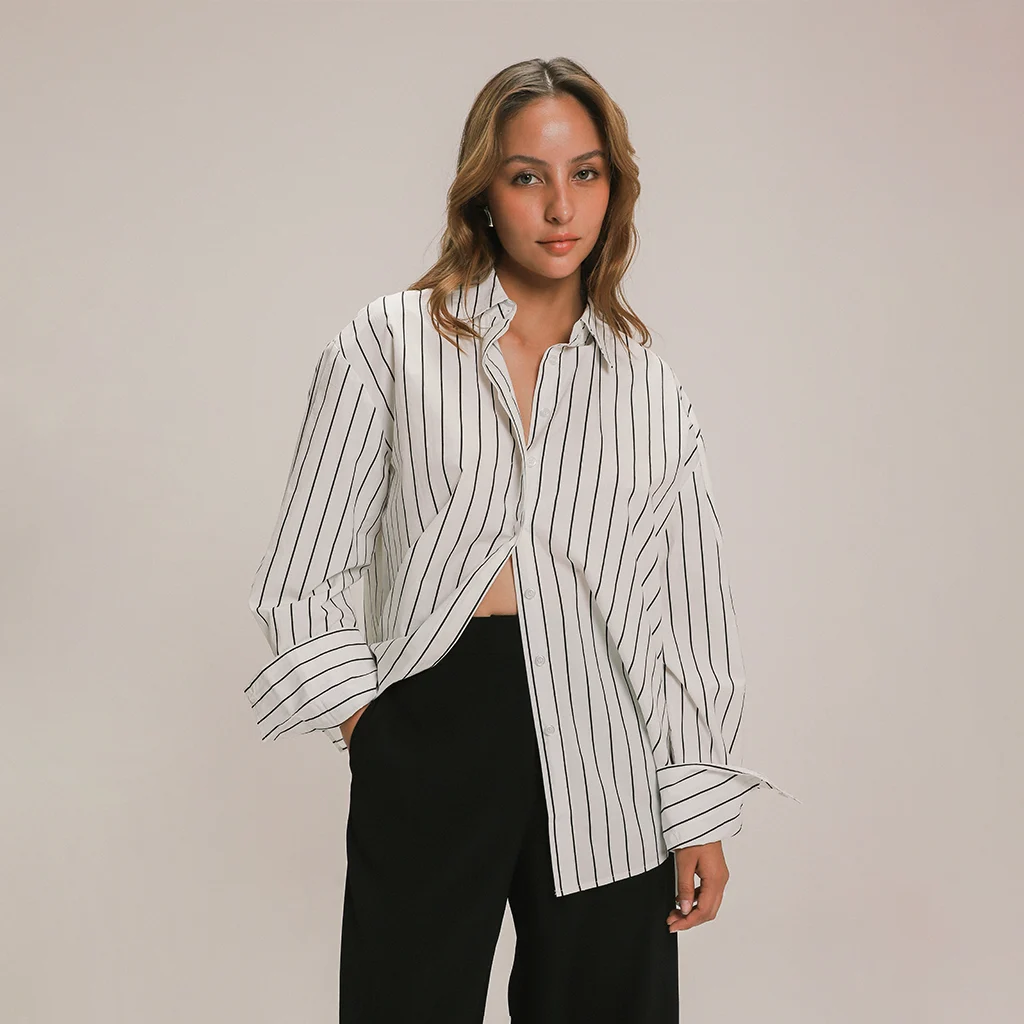 Camisa Manga Larga Oversize 6 Camisa Manga Larga Oversize