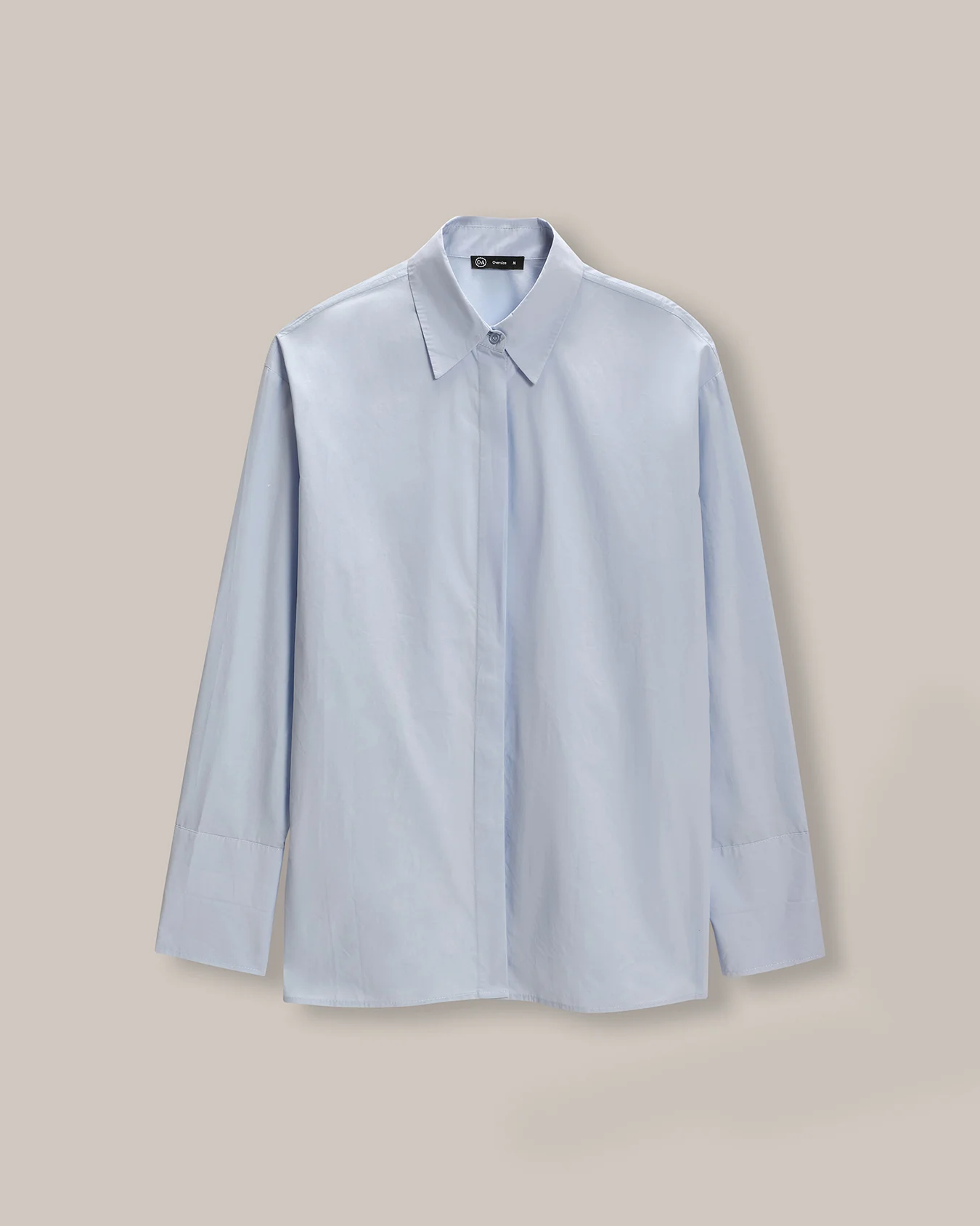 Camisa Azul Oversize 5 Camisa Azul Oversize