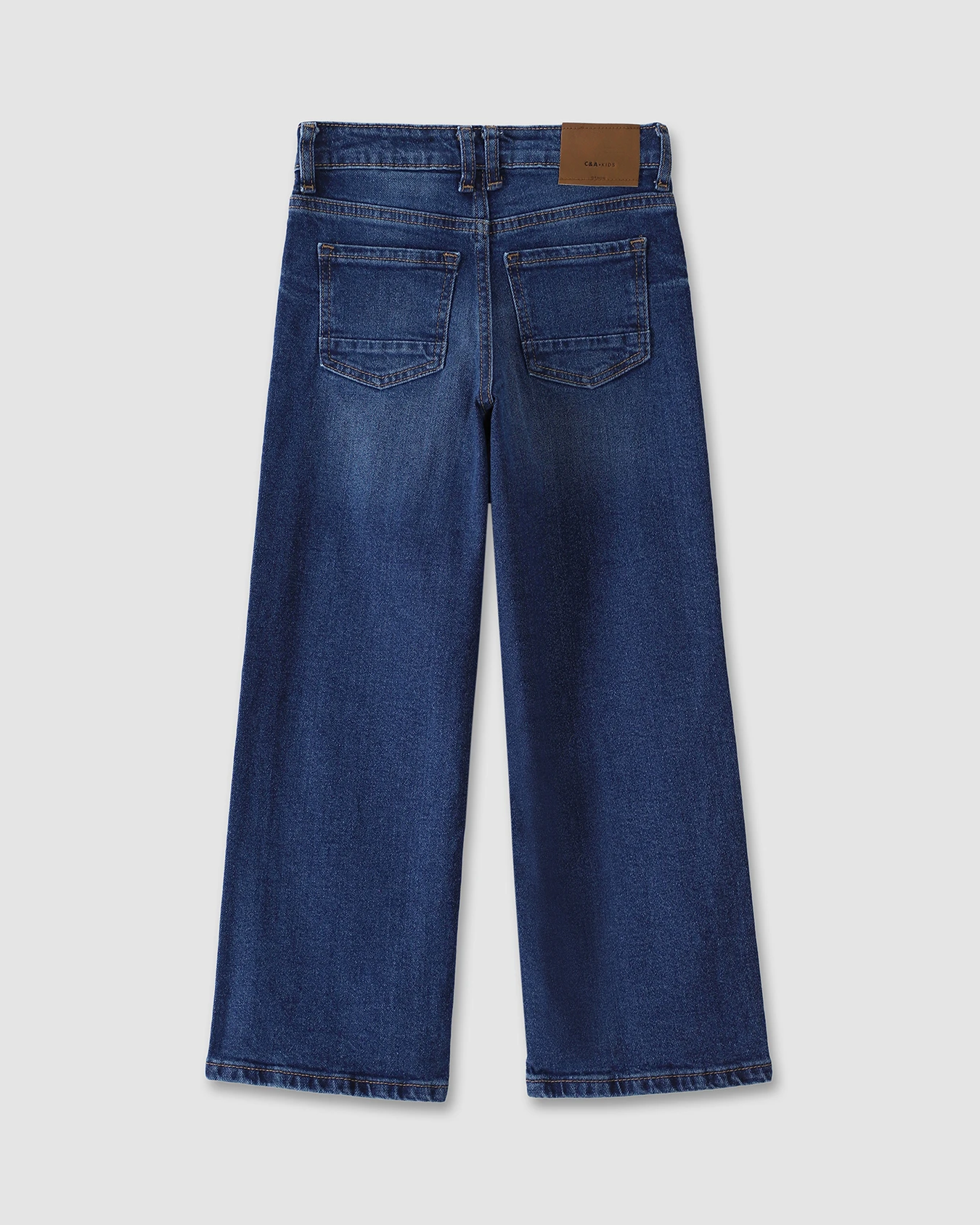 Jeans Wide Leg Efecto Lavado 2 Jeans Wide Leg Efecto Lavado