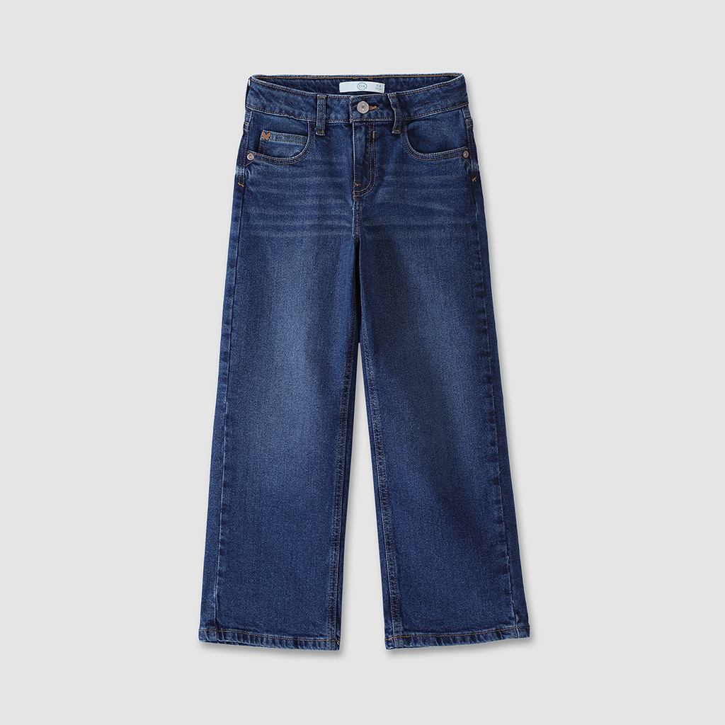 Jeans Wide Leg Efecto Lavado 4 Jeans Wide Leg Efecto Lavado