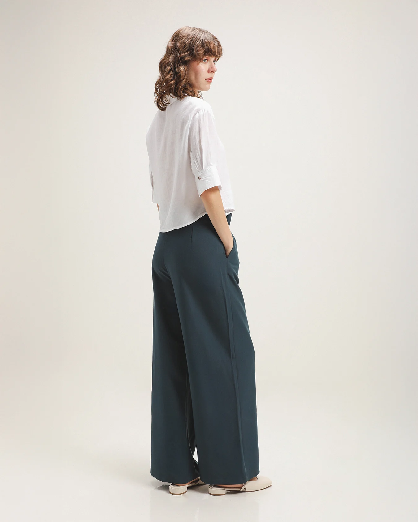 Pantalón Holgado Azul 3 Pantalón Holgado Azul