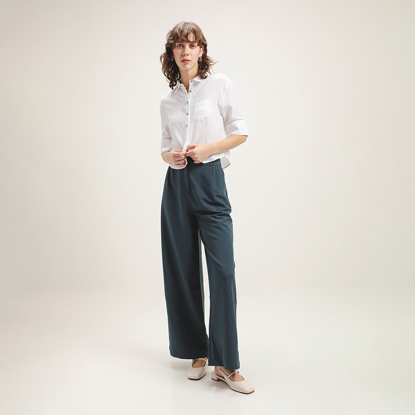 Pantalón Holgado Azul 6 Pantalón Holgado Azul