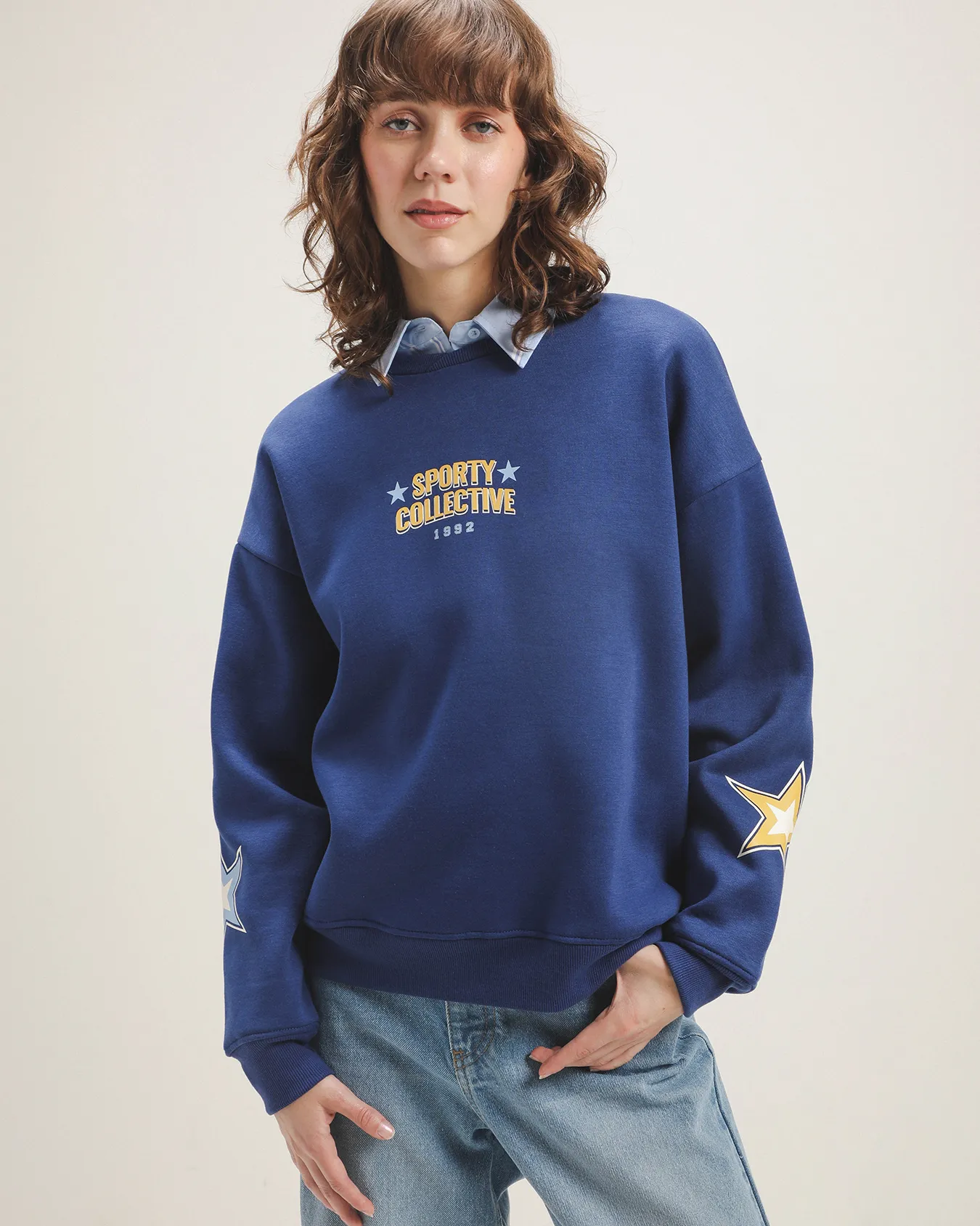 Sudadera Cerrada Relaxed 2 Sudadera Cerrada Relaxed
