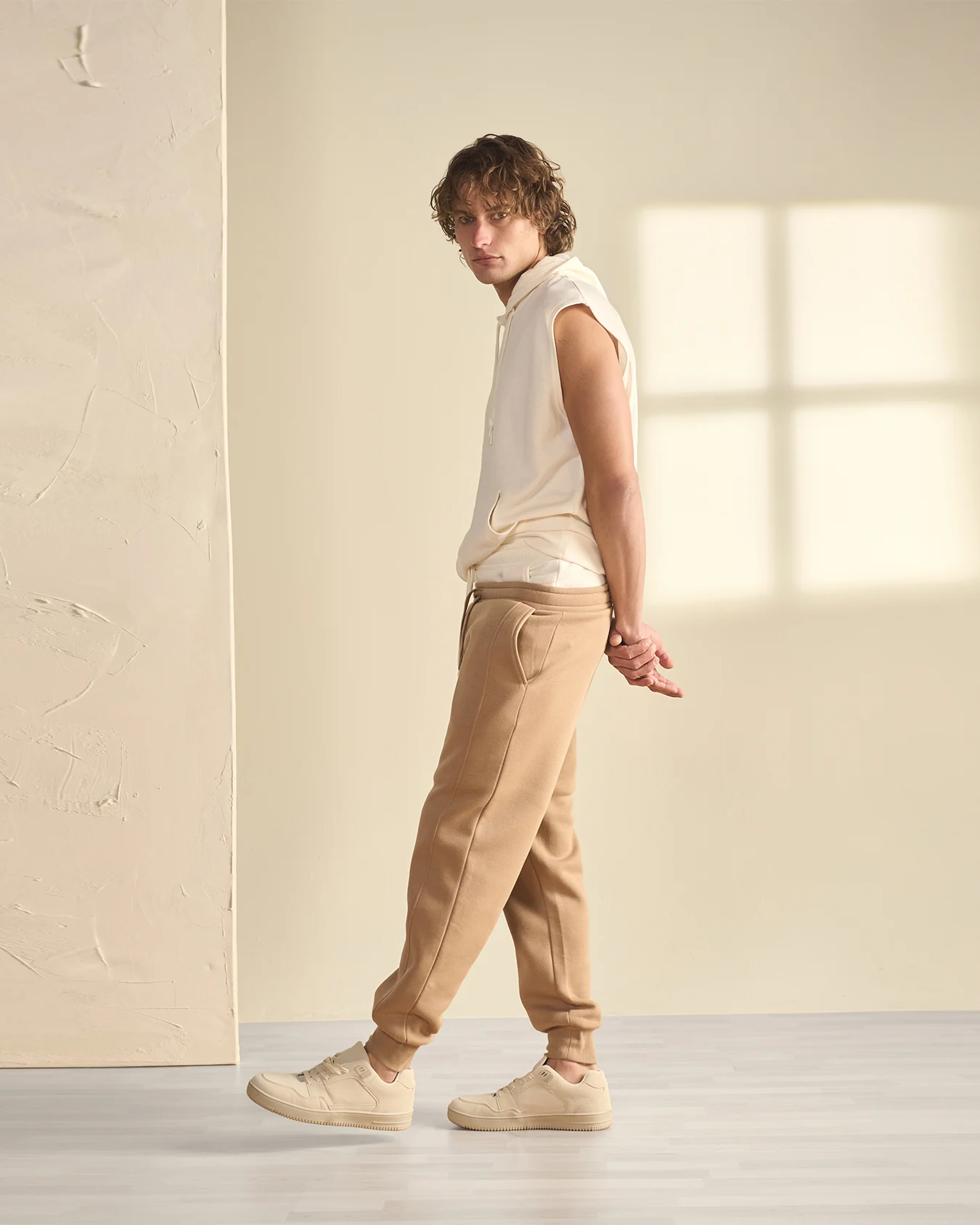 Jogger Básico Skinny Beige