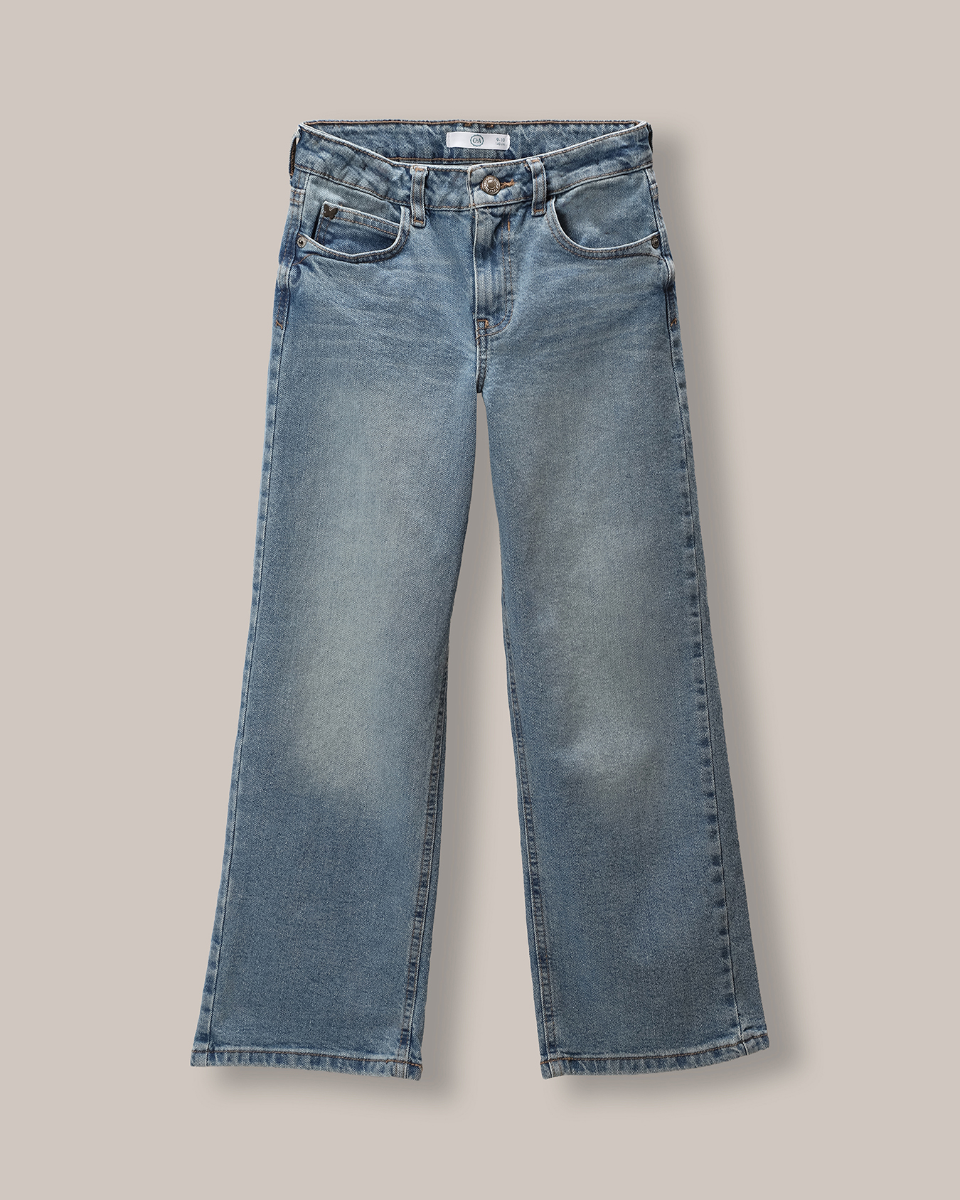 Wide Leg Jeans Azul 1 Wide Leg Jeans Azul