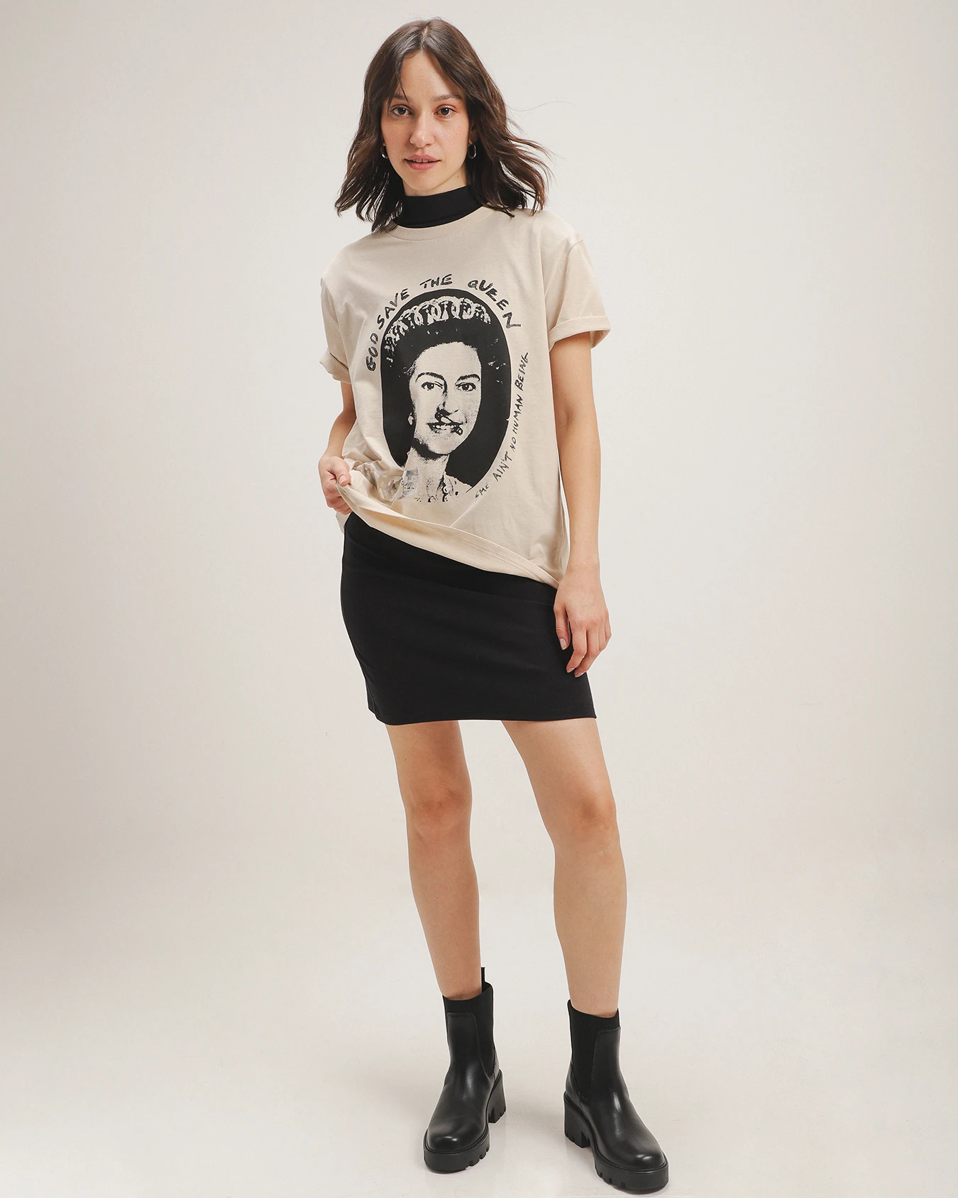 Playera Beige Sex Pistols 2 Playera Beige Sex Pistols