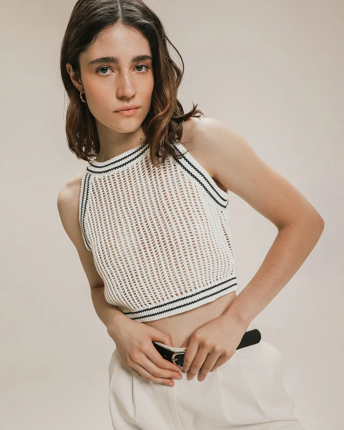 Crop Top Sin Mangas 3 Crop Top Sin Mangas