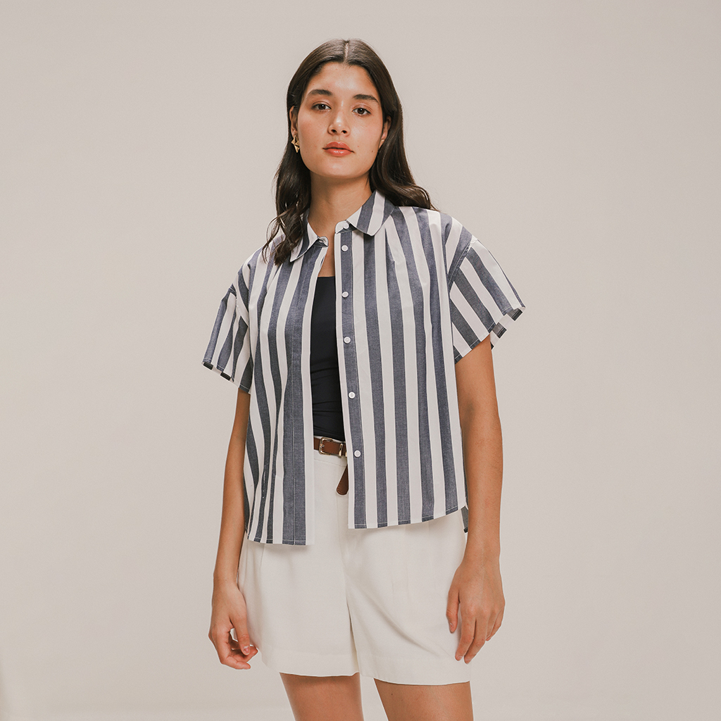 Camisa Fit Boxy Rayas 6 Camisa Fit Boxy Rayas
