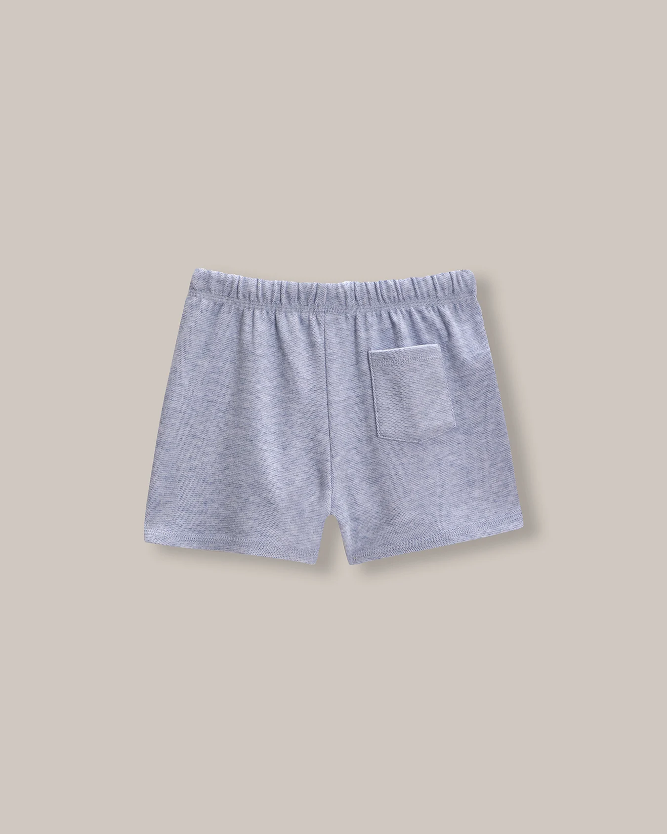 Short Azul Cintura Elástica 2 Short Azul Cintura Elástica