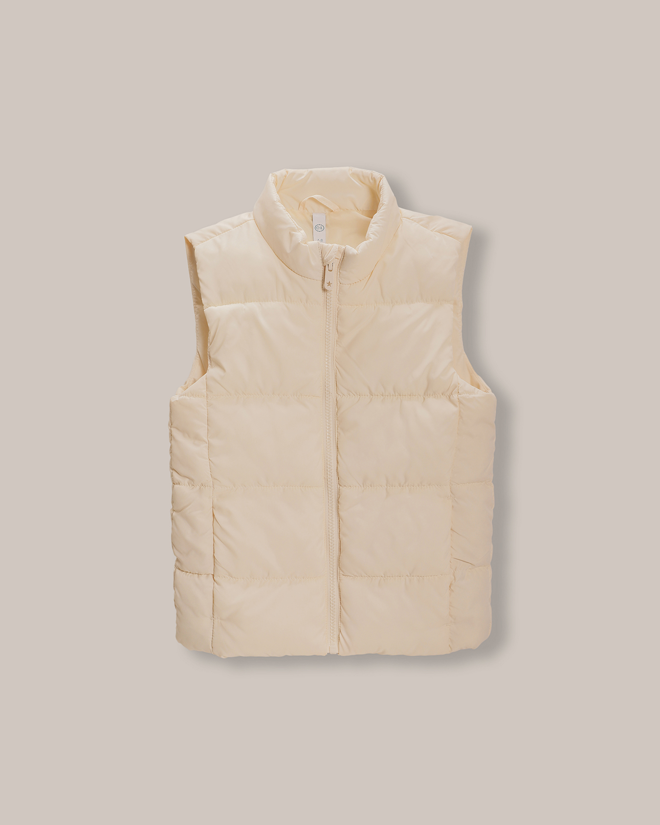 Chaleco Acolchado Crema