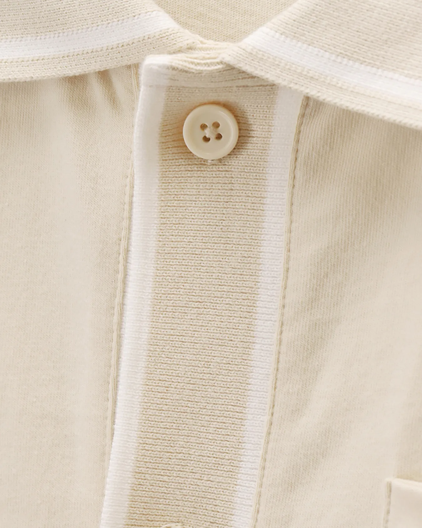 Polo Manga Corta Beige 5 Polo Manga Corta Beige